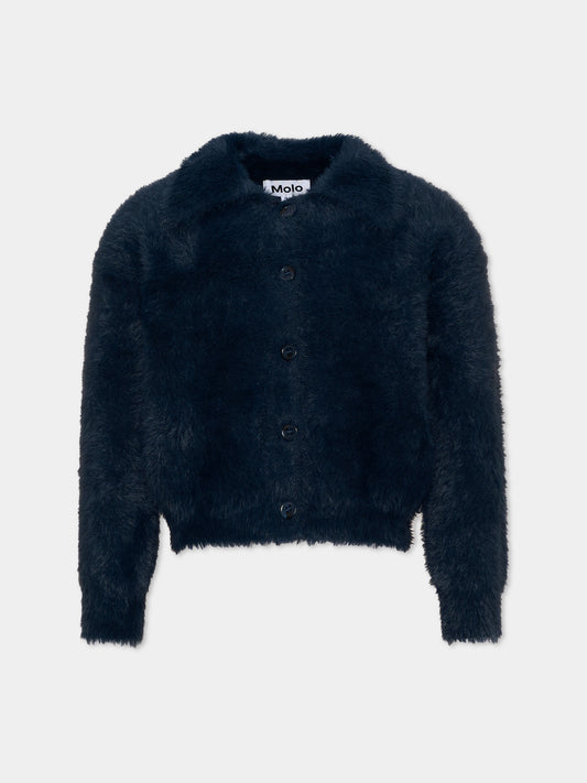 Cardigan blu Gwen per bambina,Molo,2W26K310 2292