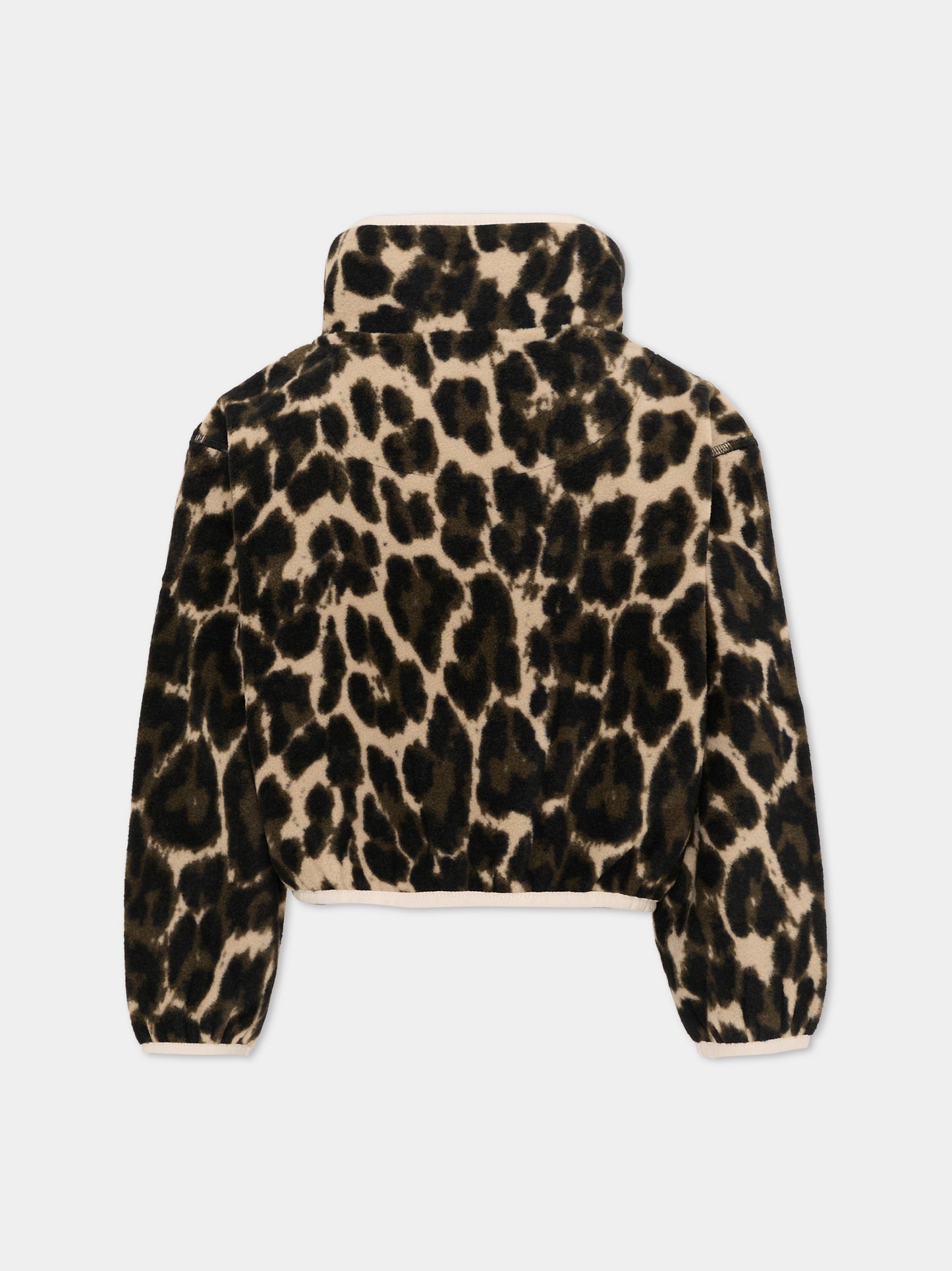 Piumino beige Uliana per bambina animalier,Molo,5W26L203 9783