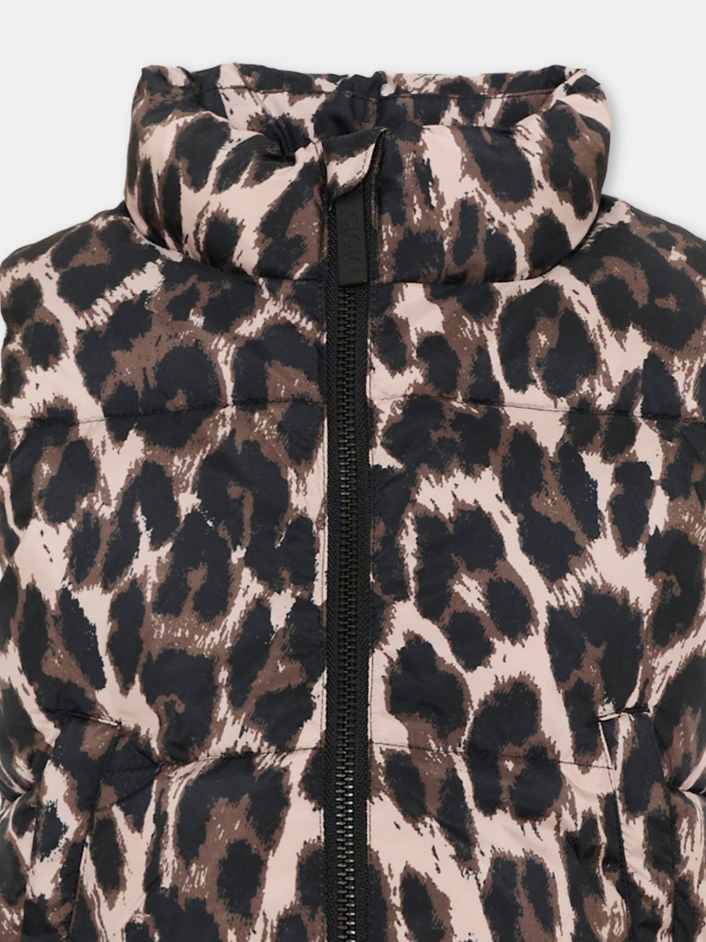 Gilet Hester marrone per bambina animalier,Molo,5W26M203 9783