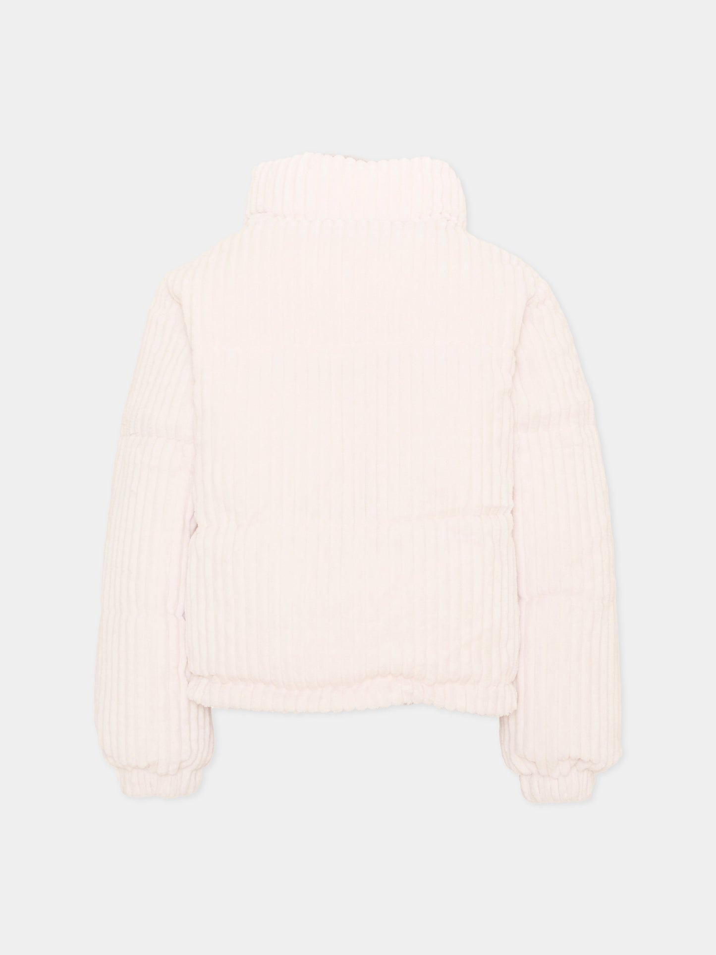 Piumino avorio Hansine per bambina a coste,Molo,5W26M303 5995