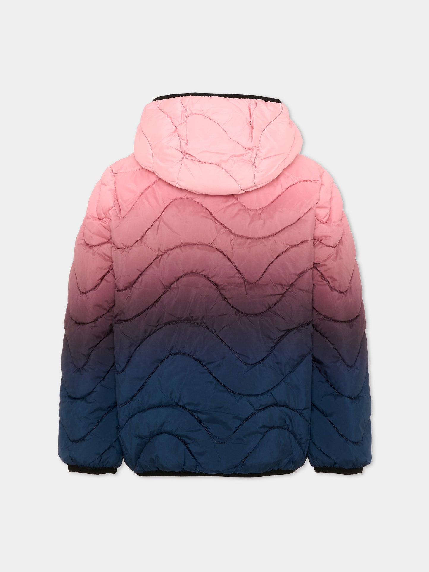 Piumino multicolor Hao per bambina dégradé,Molo,5W26M311 5711