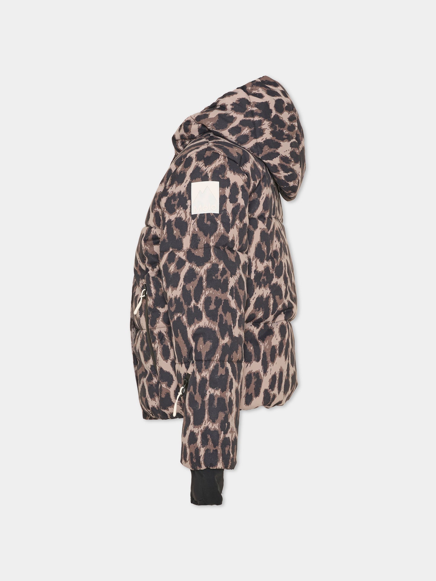 Piumino da neve Hansine Pro per bambina animalier,Molo,5W26M322 9783