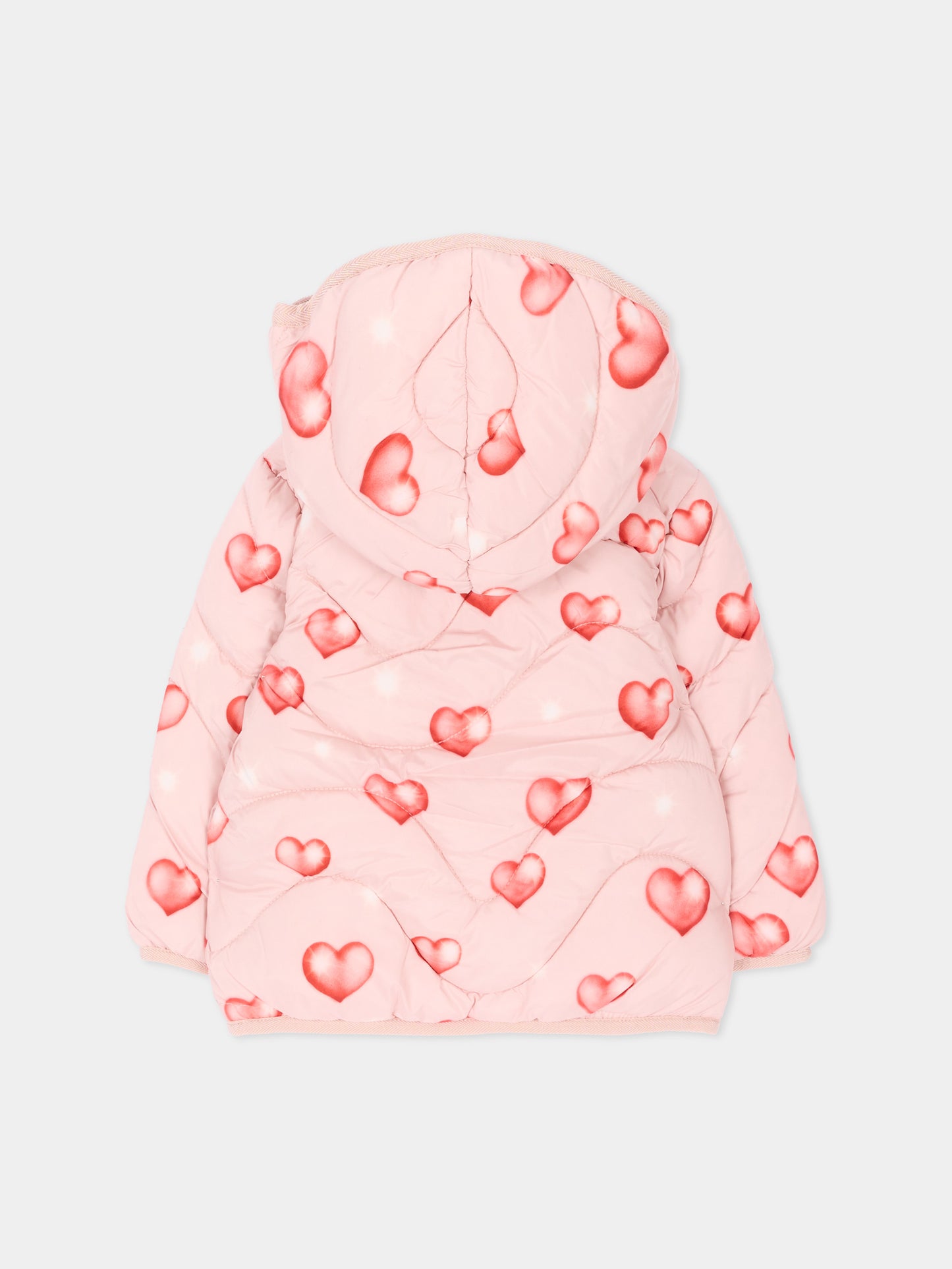 Piumino rosa Harmony per neonata,Molo,5W26M326 5741