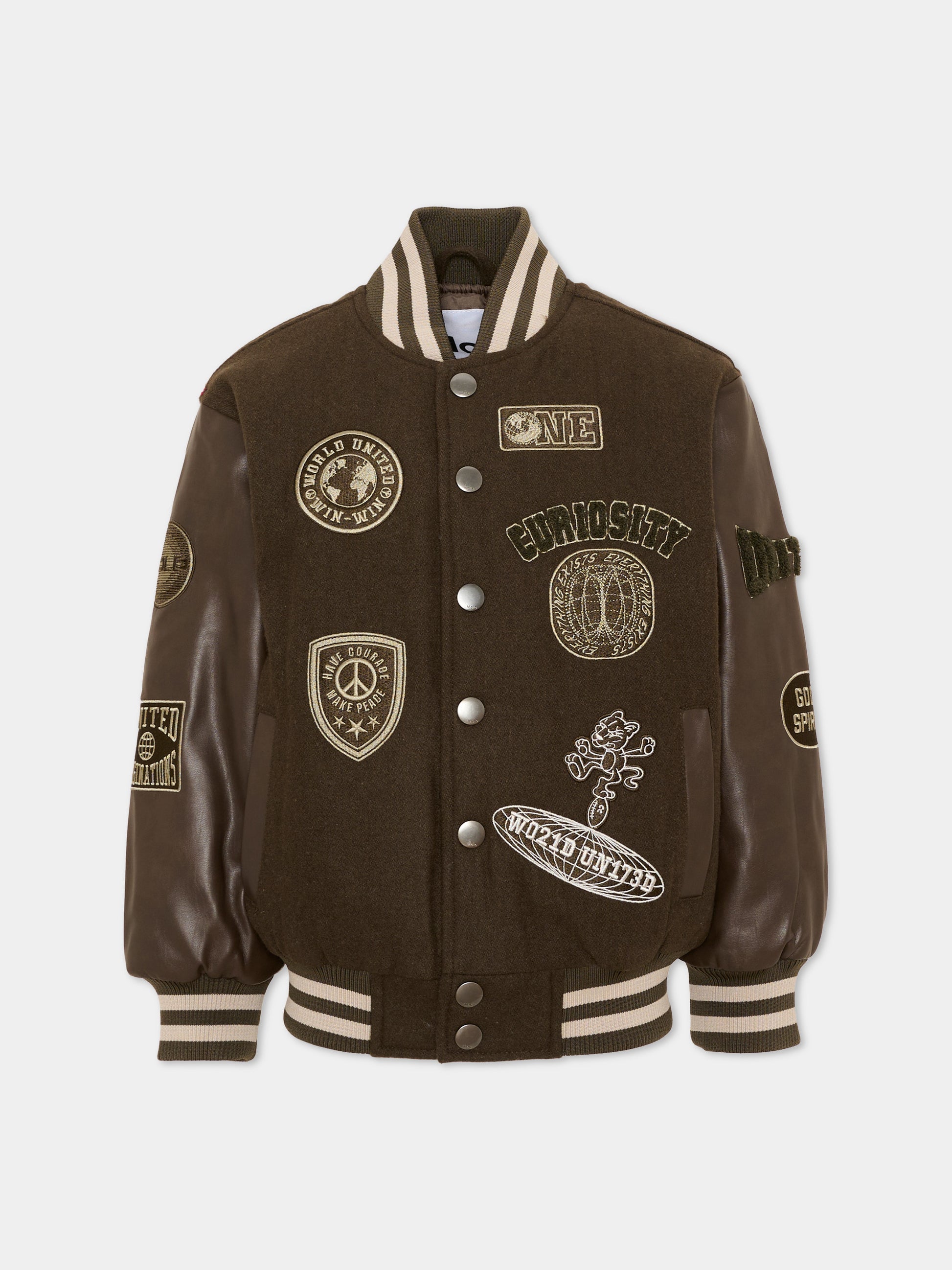 Bomber marrone Hani per bambino,Molo,5W26M336 8795