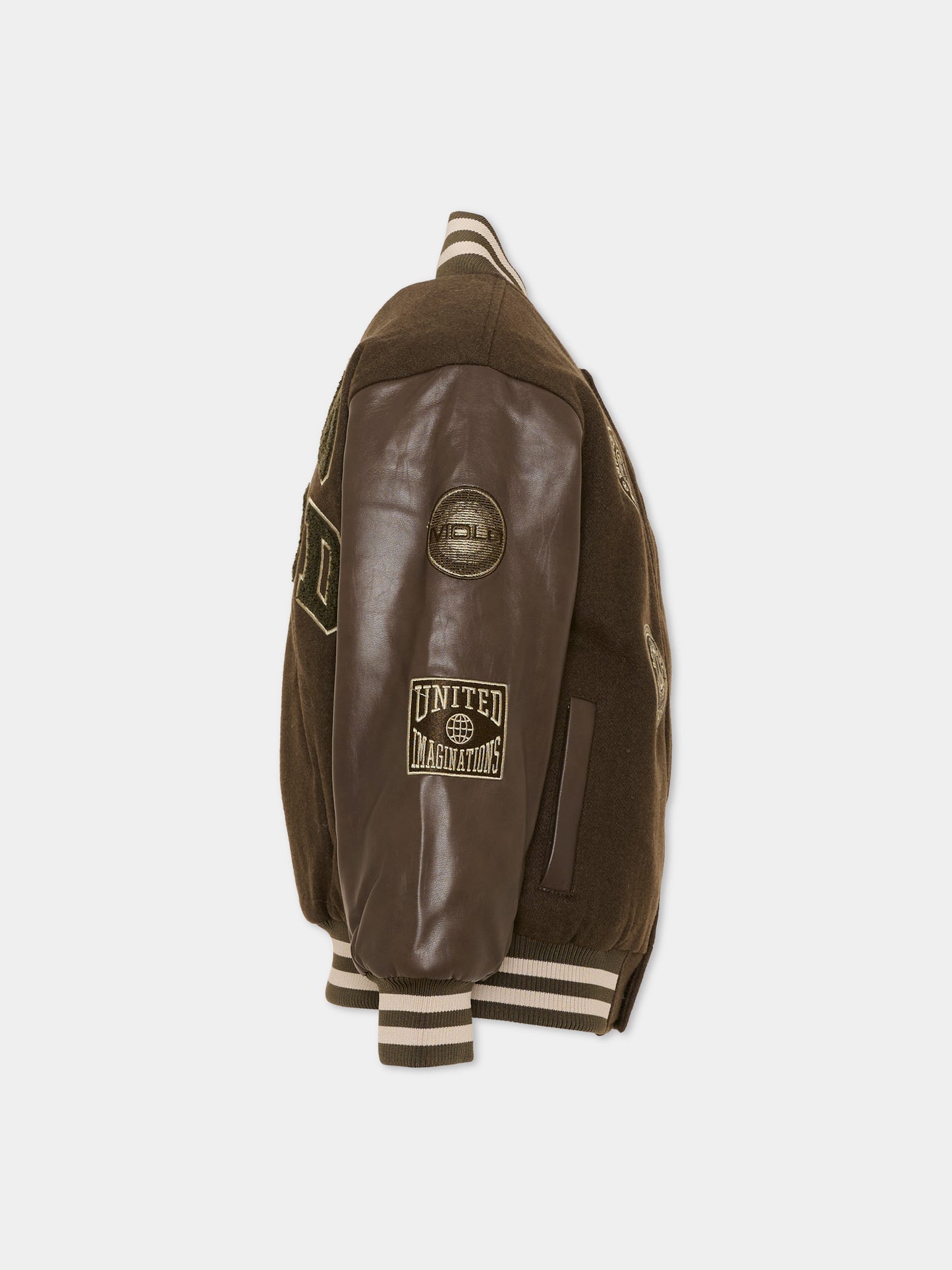 Bomber marrone Hani per bambino,Molo,5W26M336 8795