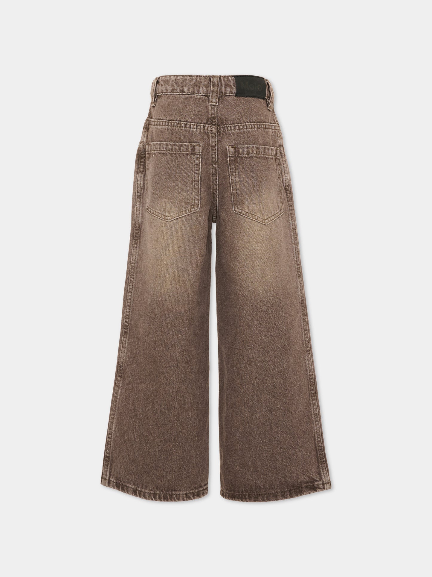 Jeans marrone Askio per bambini,Molo,6W26I112 5931