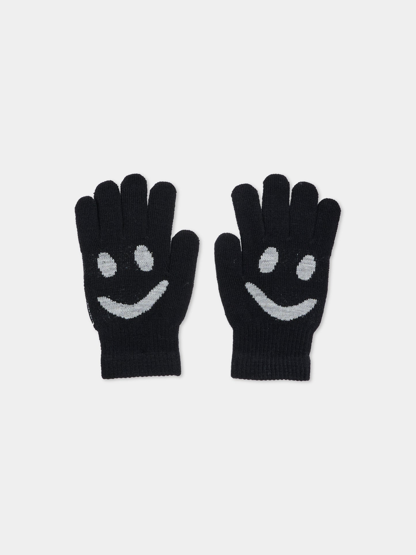 Guanti neri Kello per bambini con smile,Molo,7W26S202 0099