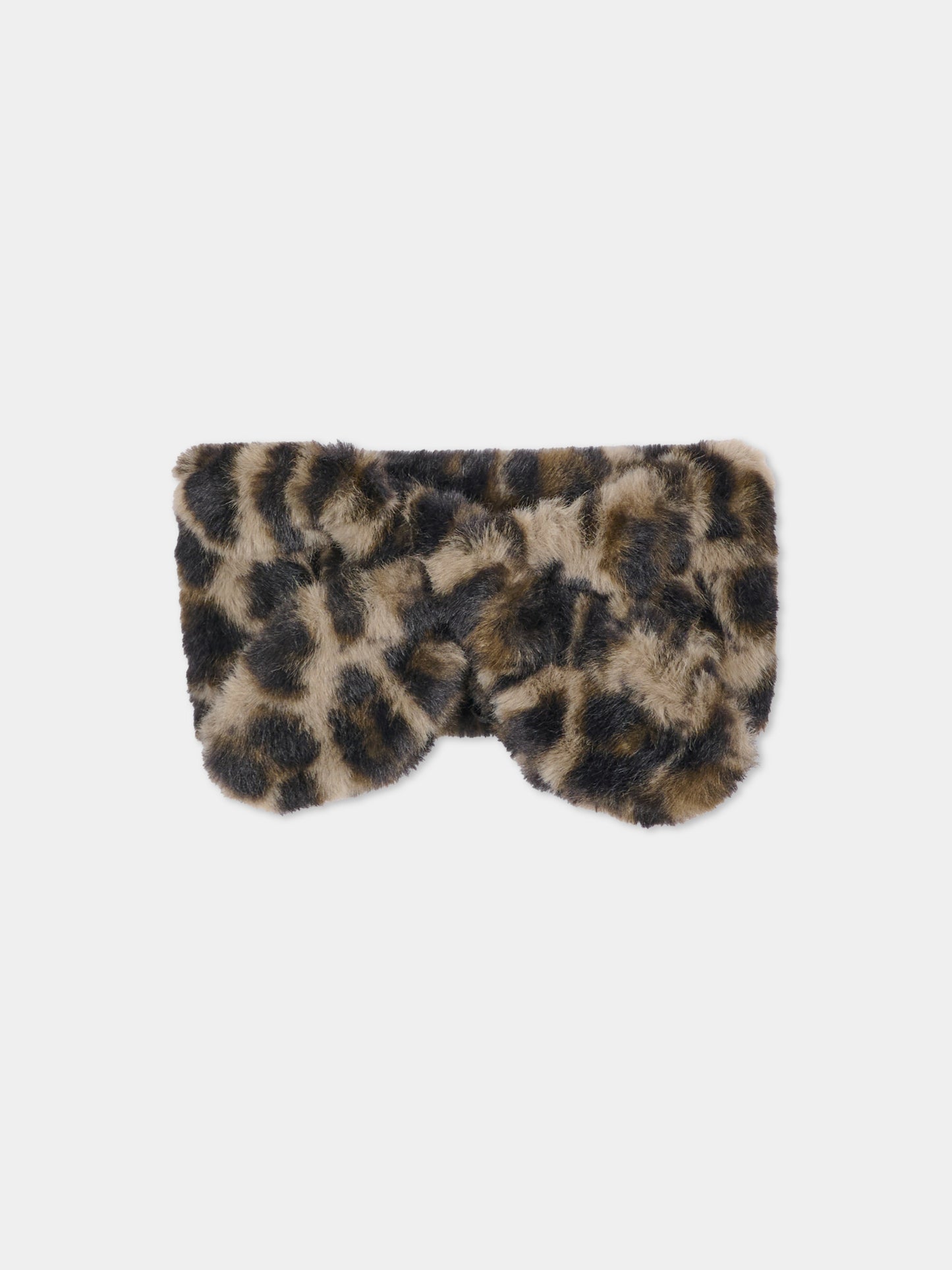 Sciarpa marrone Kaisa per bambina animalier,Molo,7W26T902 9783