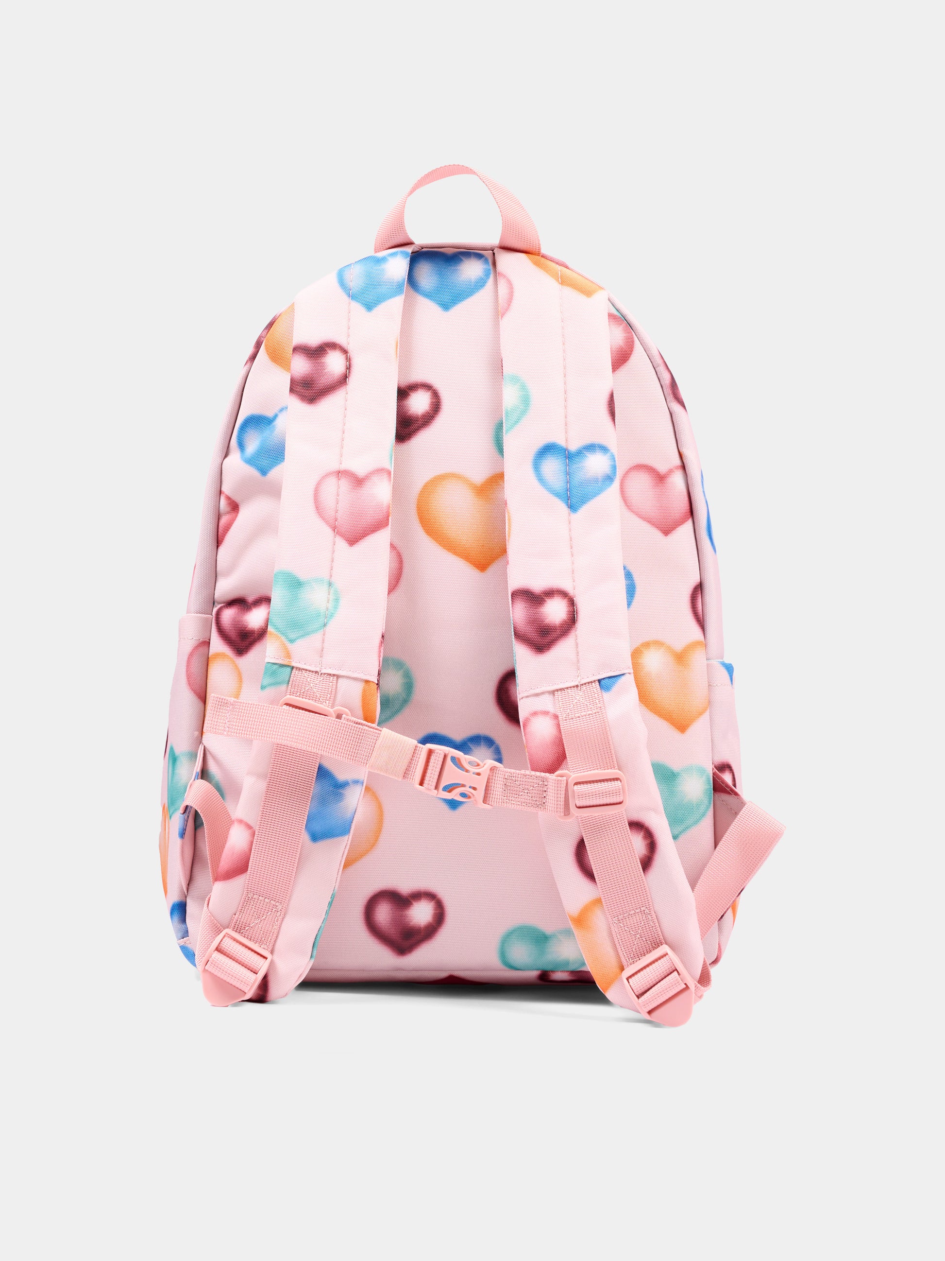 Zaino rosa Mio con cuori per bambina,Molo,7W26V203 5745