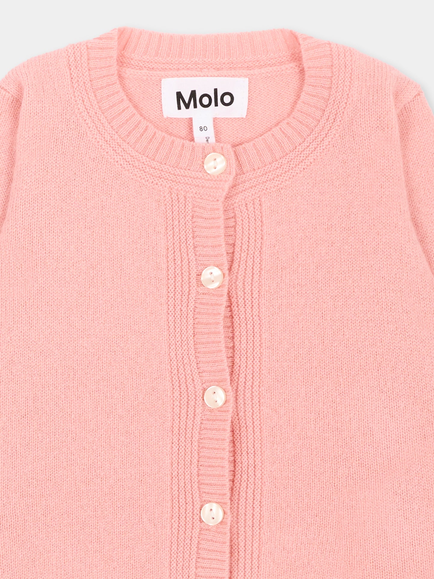 Cardigan rosa Gita  per neonata,Molo,4W26K301 5724
