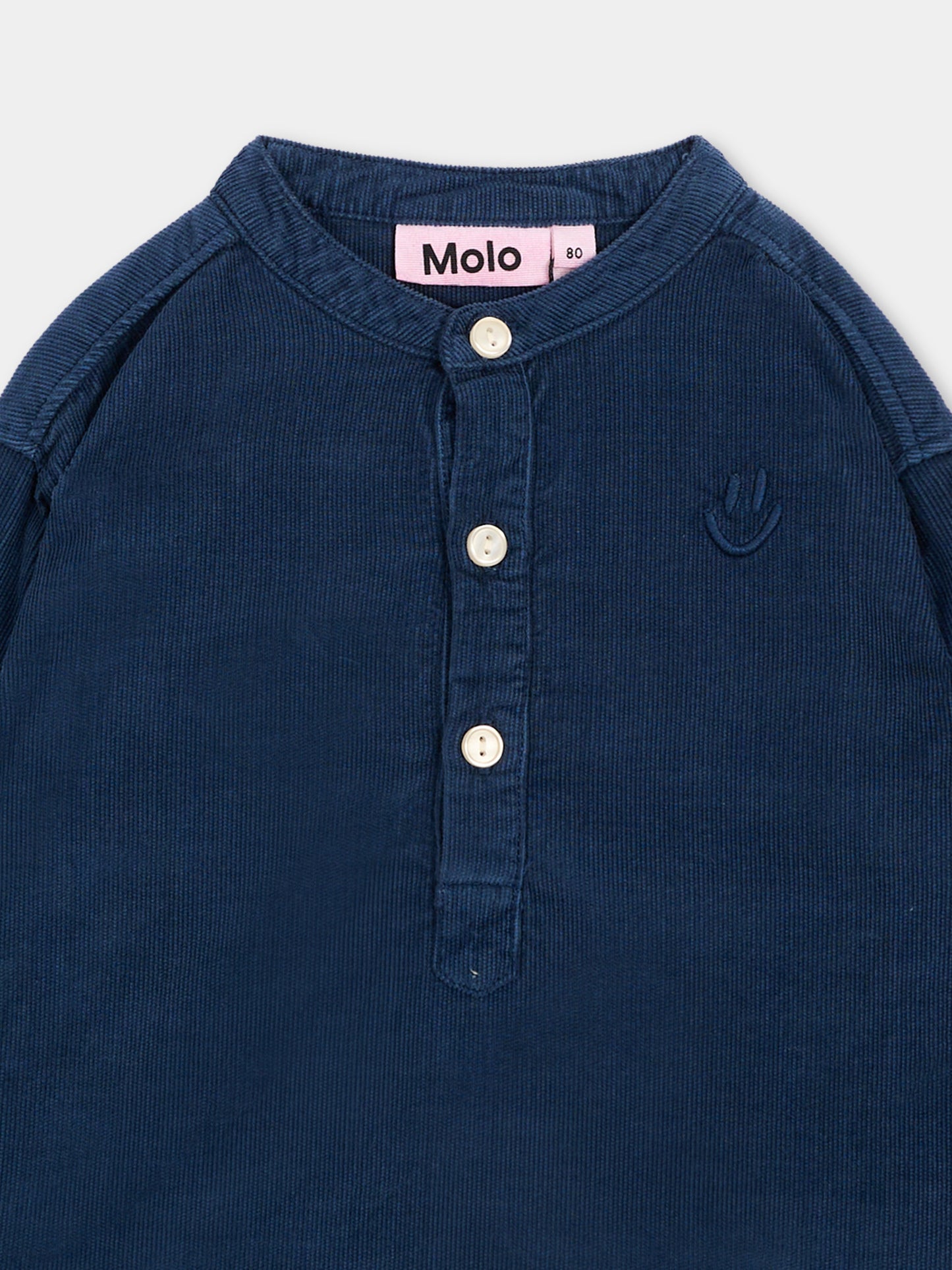 Camicia blu Enoz per neonato,Molo,6W26C202 2482