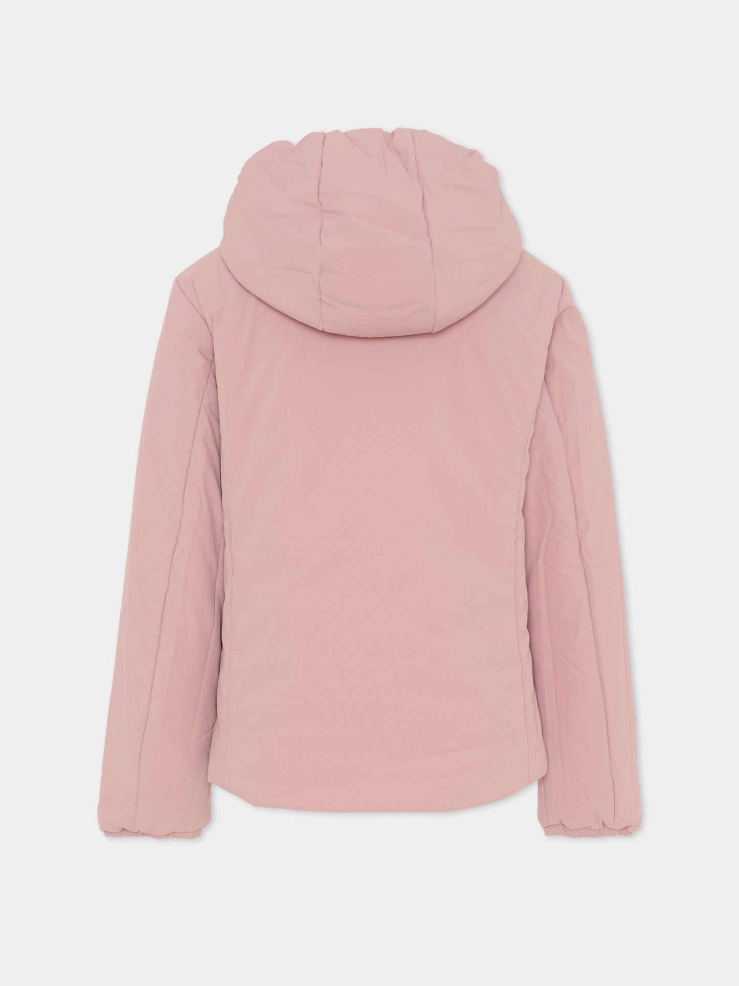 Piumino reversibile Lily St Warm rosa per bambina con logo,K-way,K71339W B2K