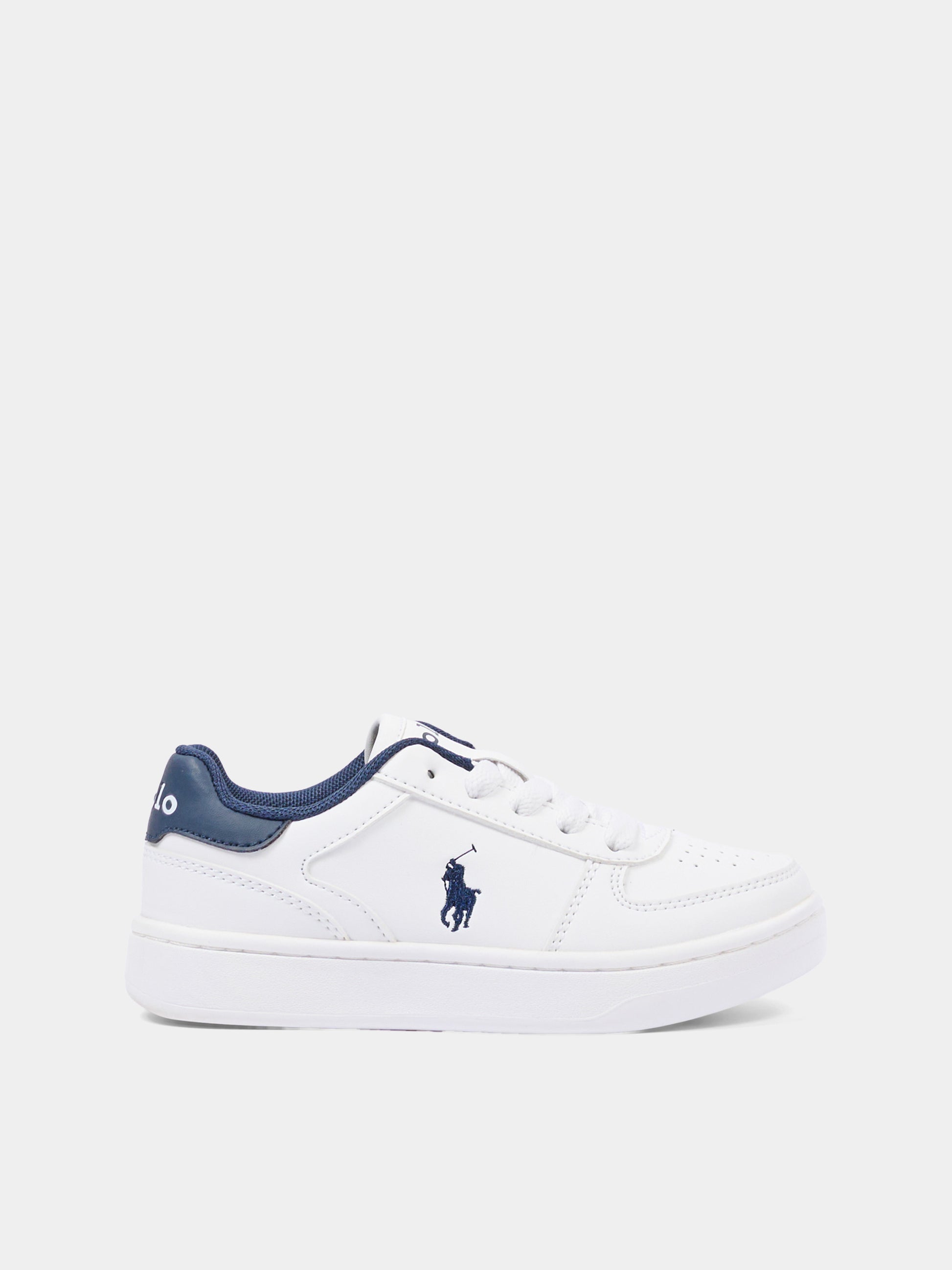 Sneakers bianche per bambino,Ralph Lauren Kids,RF103793