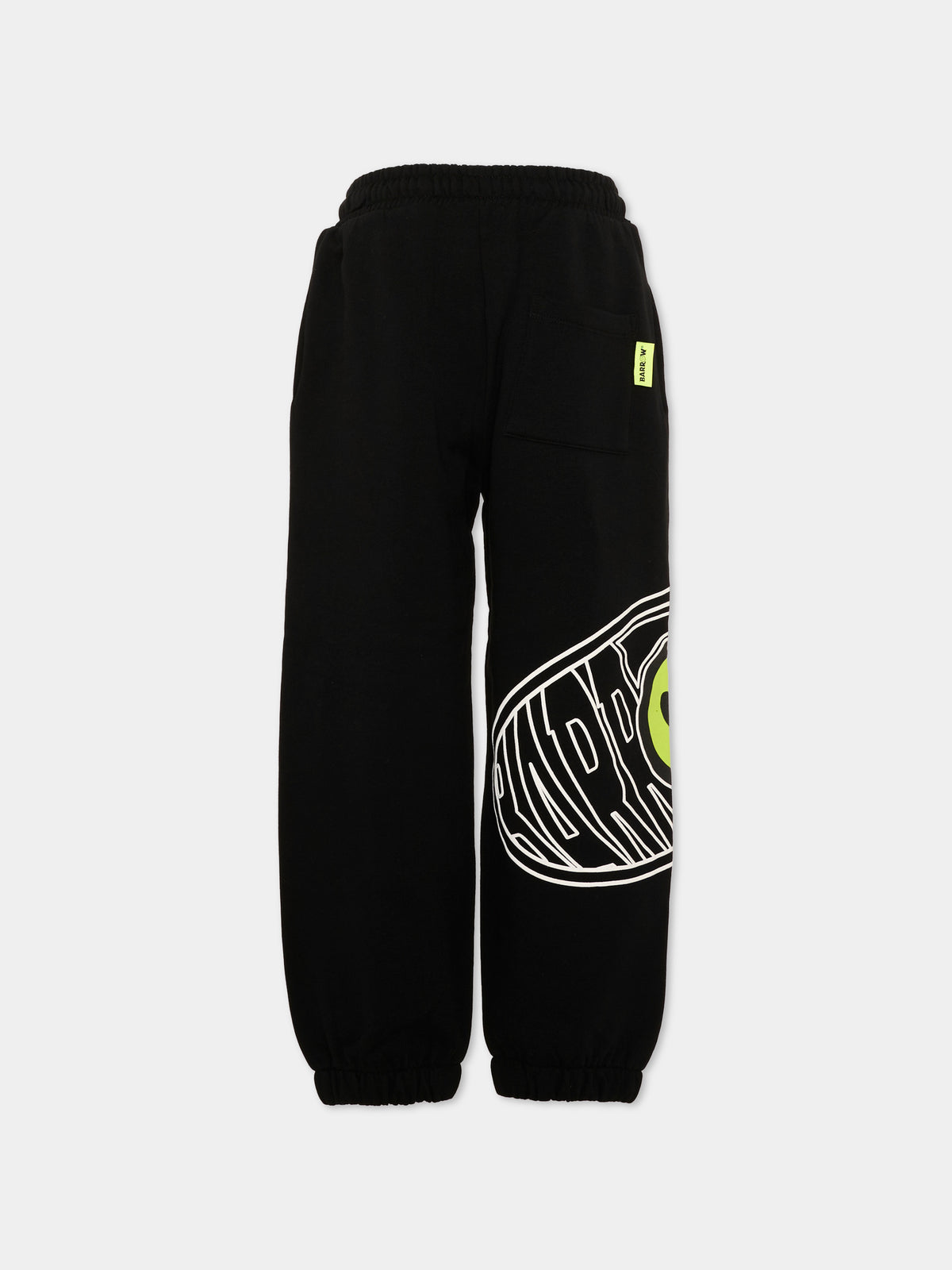 Pantalone nero con smile,Barrow,F6BKJUFP034 110
