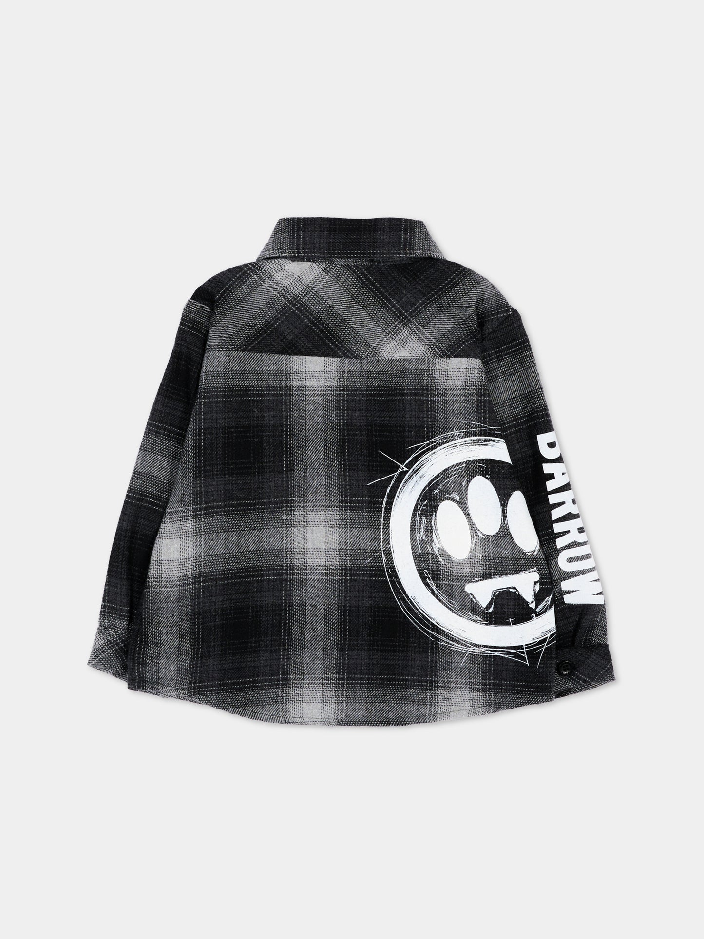 Camicia nera per neonato con logo,Barrow,F6BKNBSI181 110