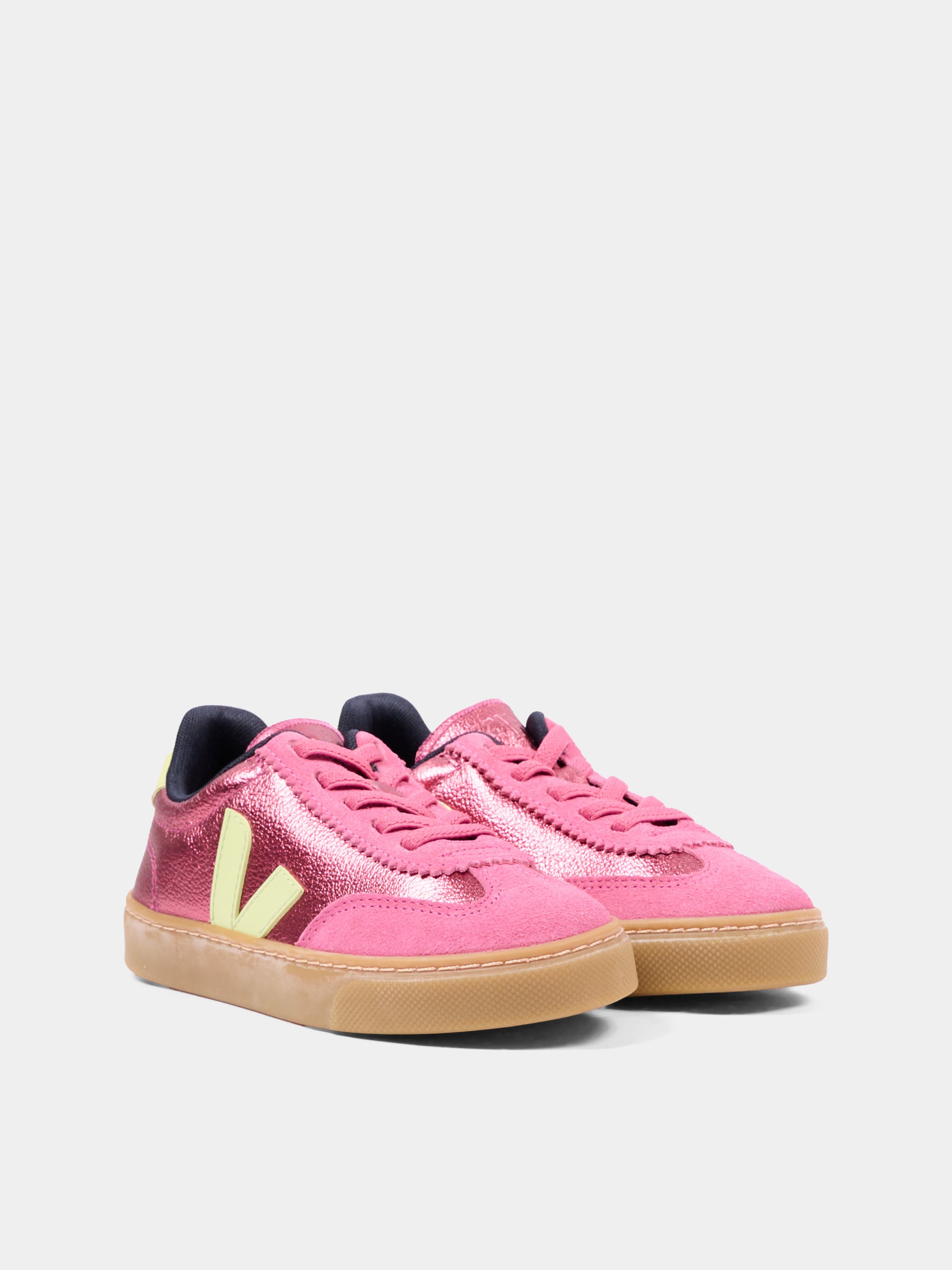 Sneakers fucsia per bambina,Veja,SY2021816C