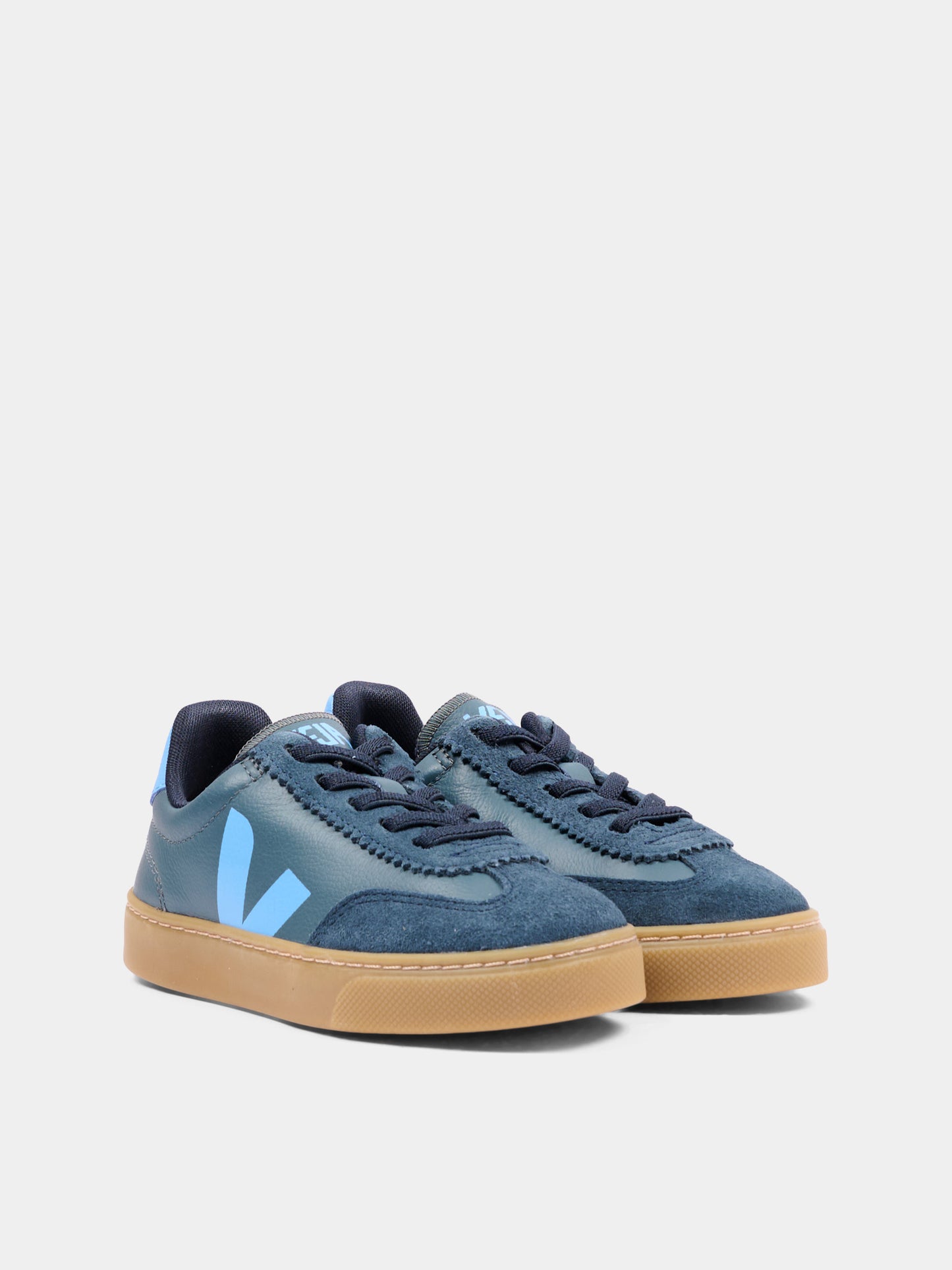 Sneakers blu per bambino,Veja,SY2021819C