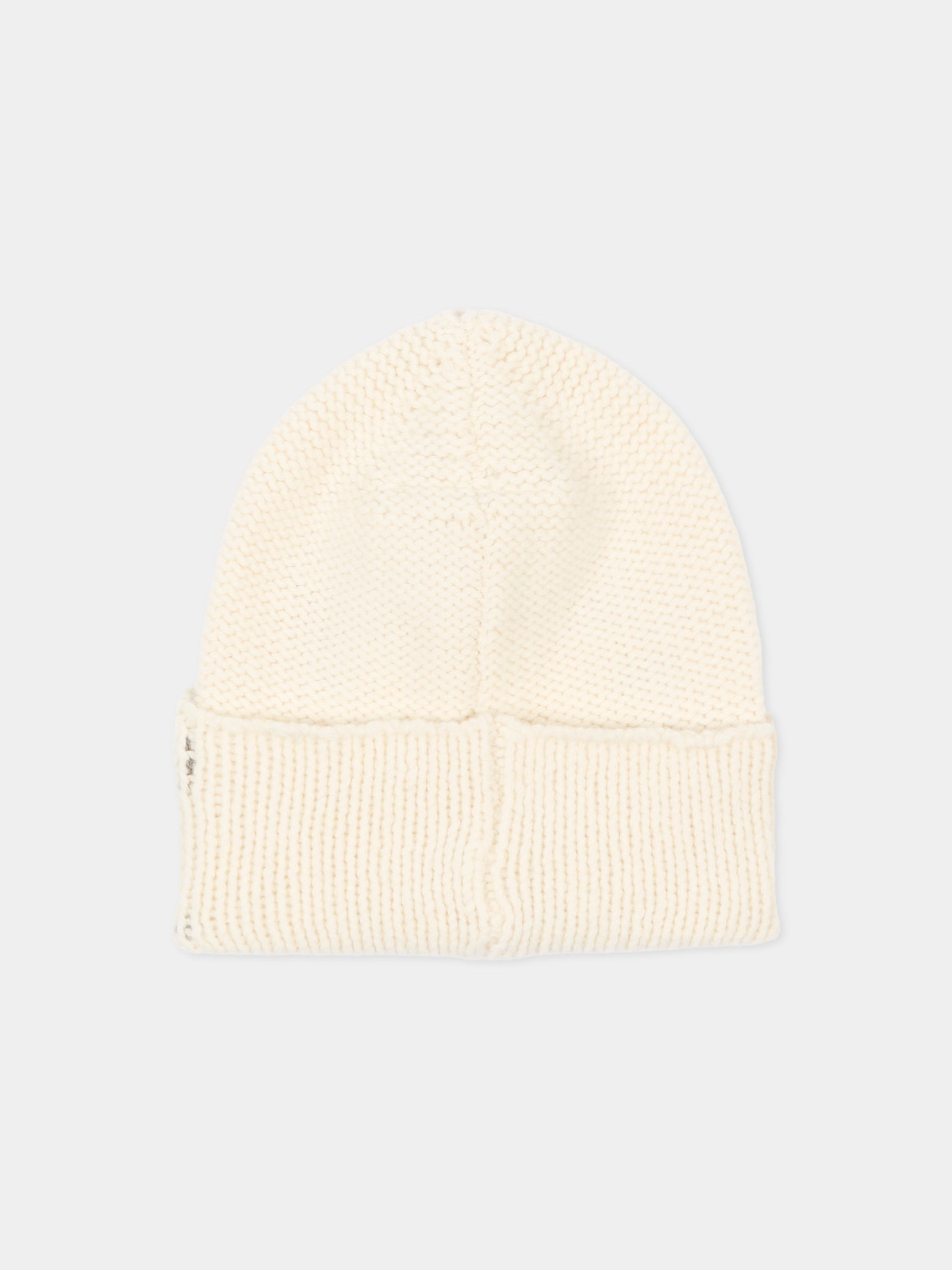Berretto avorio per bambini,Mm6 Maison Margiela,M61051 MM08V M6101