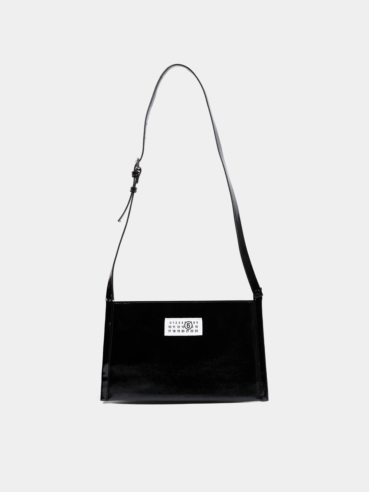 Borsa casual nera per bambina con logo,Mm6 Maison Margiela,M61142 MM09H M6900