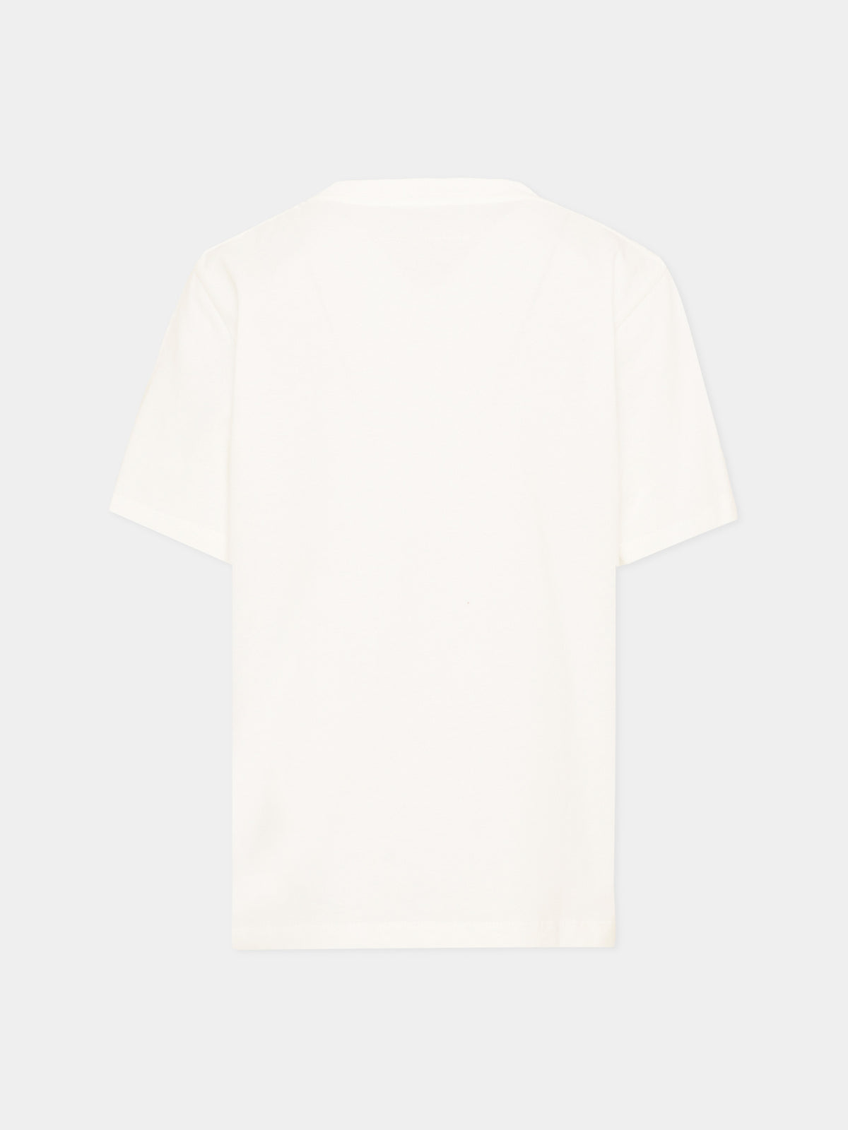 T-Shirt multicolor per bambini con logo,Mm6 Maison Margiela,M61162 MM04I M6C52