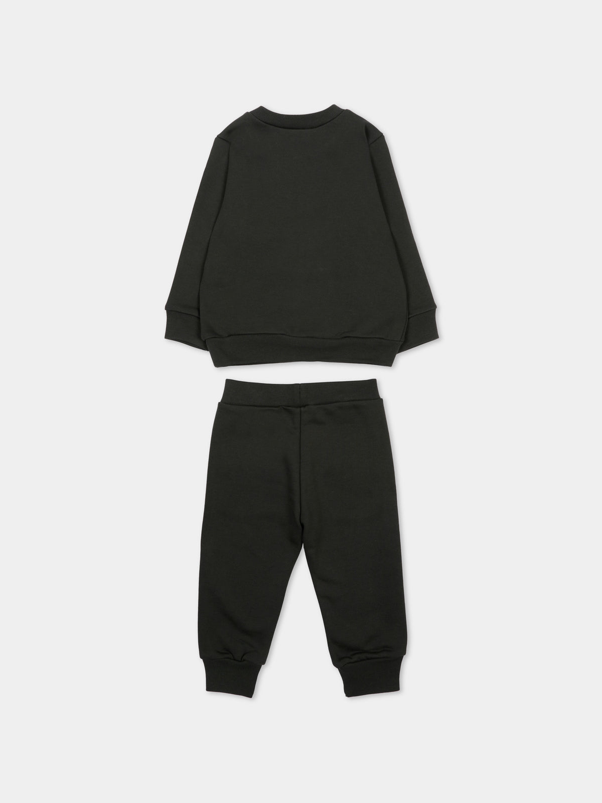 Completo sportivo grigio per neonati con logo,Marni Kids,M01607 M00V0 0M924