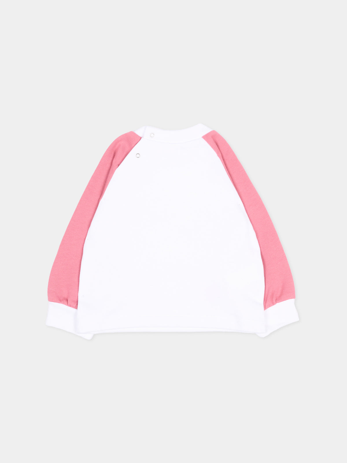 Felpa bianca per neonata con uccellino,Marni Kids,M01889 M00YA 0M100