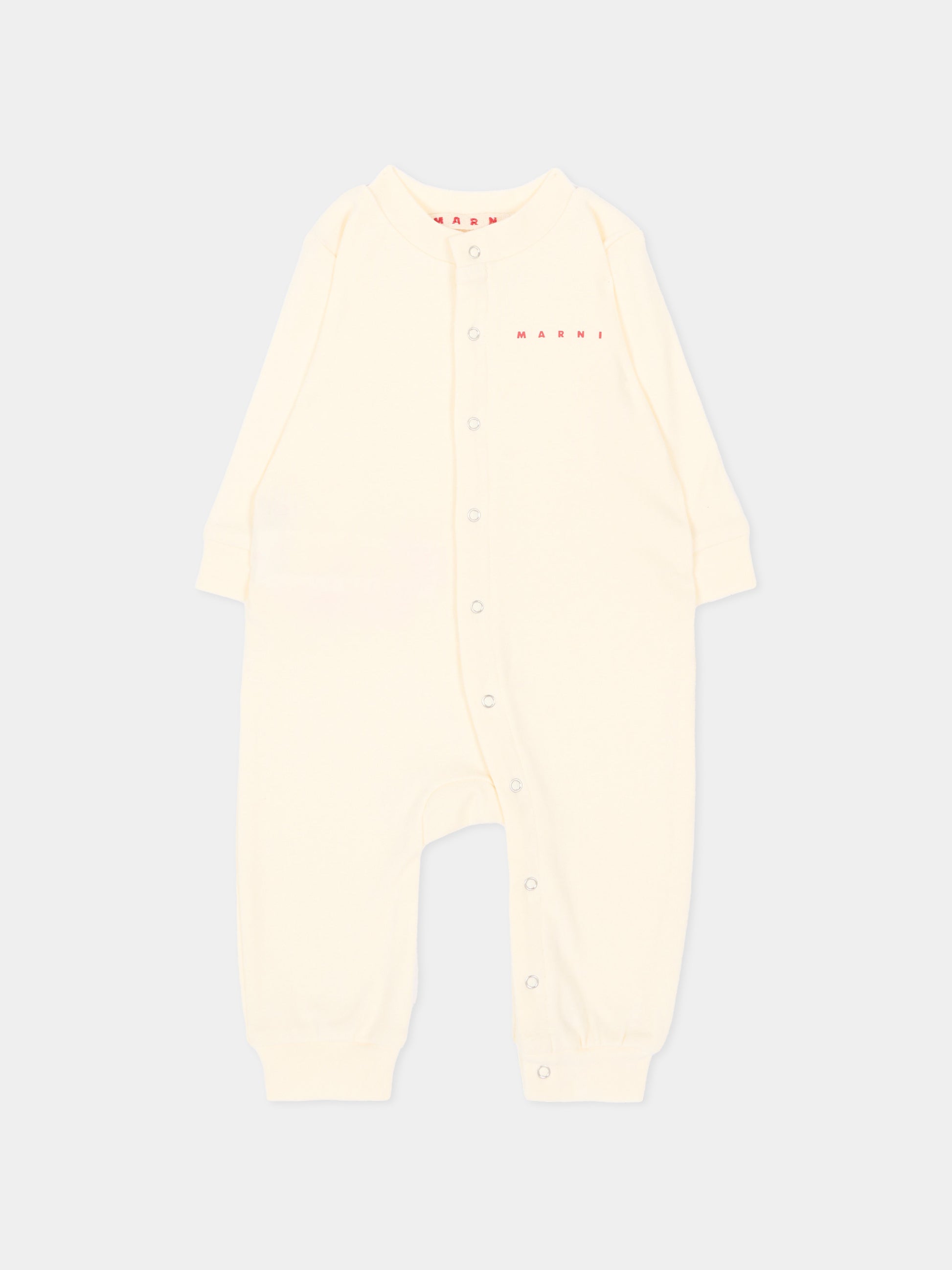 Set Tutine avorio per neonata,Marni Kids,M01988 M00Y3 0M116