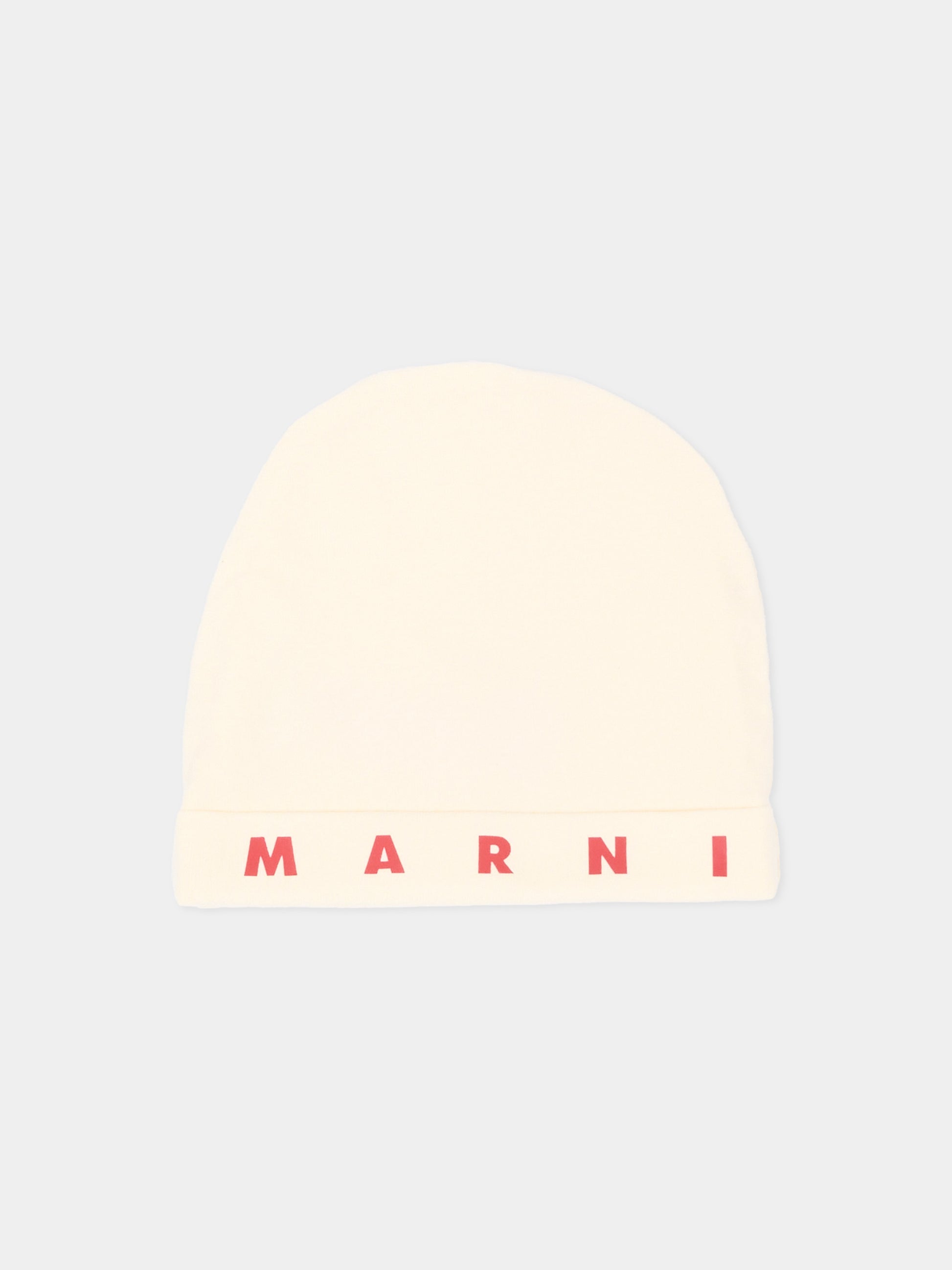 Set Tutine avorio per neonata,Marni Kids,M01988 M00Y3 0M116