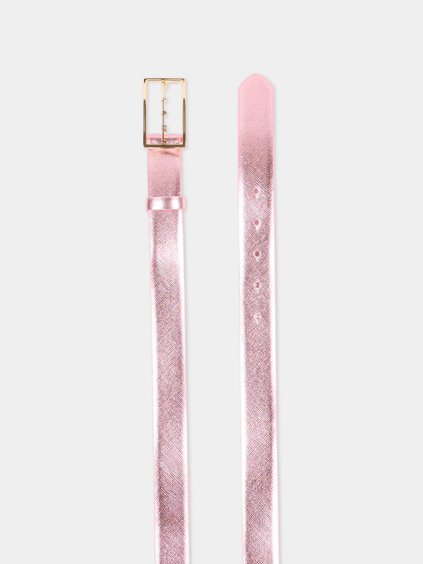 Cintura rosa per bambina laminata,Marni Kids,M01997 M00YE 0M355