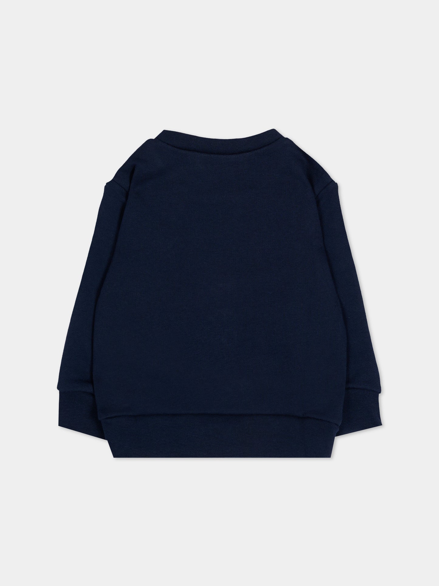 Felpa blu per neonati con logo,Dsquared2,DQ3503 D0AJ6 DQ864