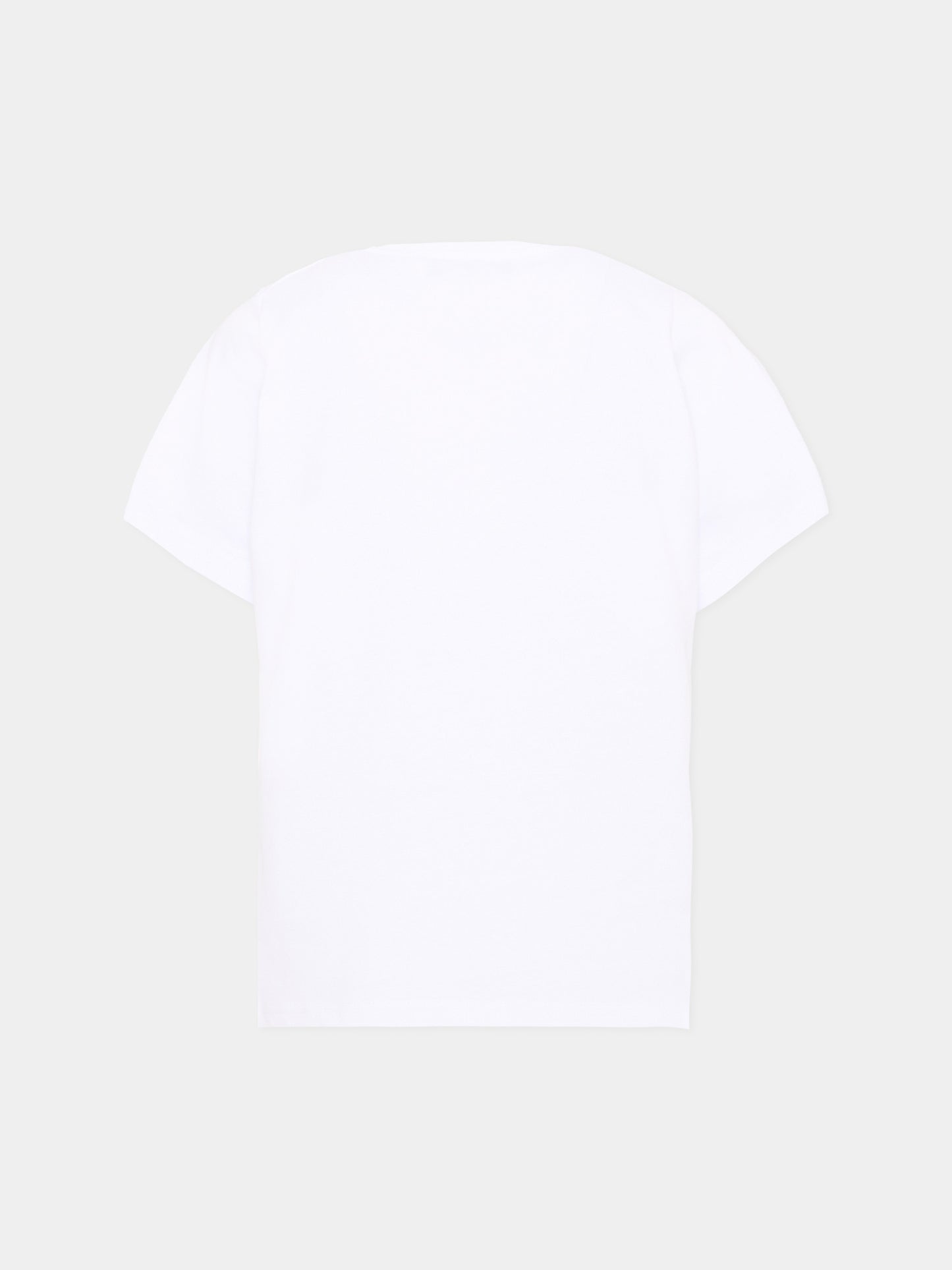 T-shirt bianca per bambini con logo,Dsquared2,DQ3560 D0AJ1 DQ100