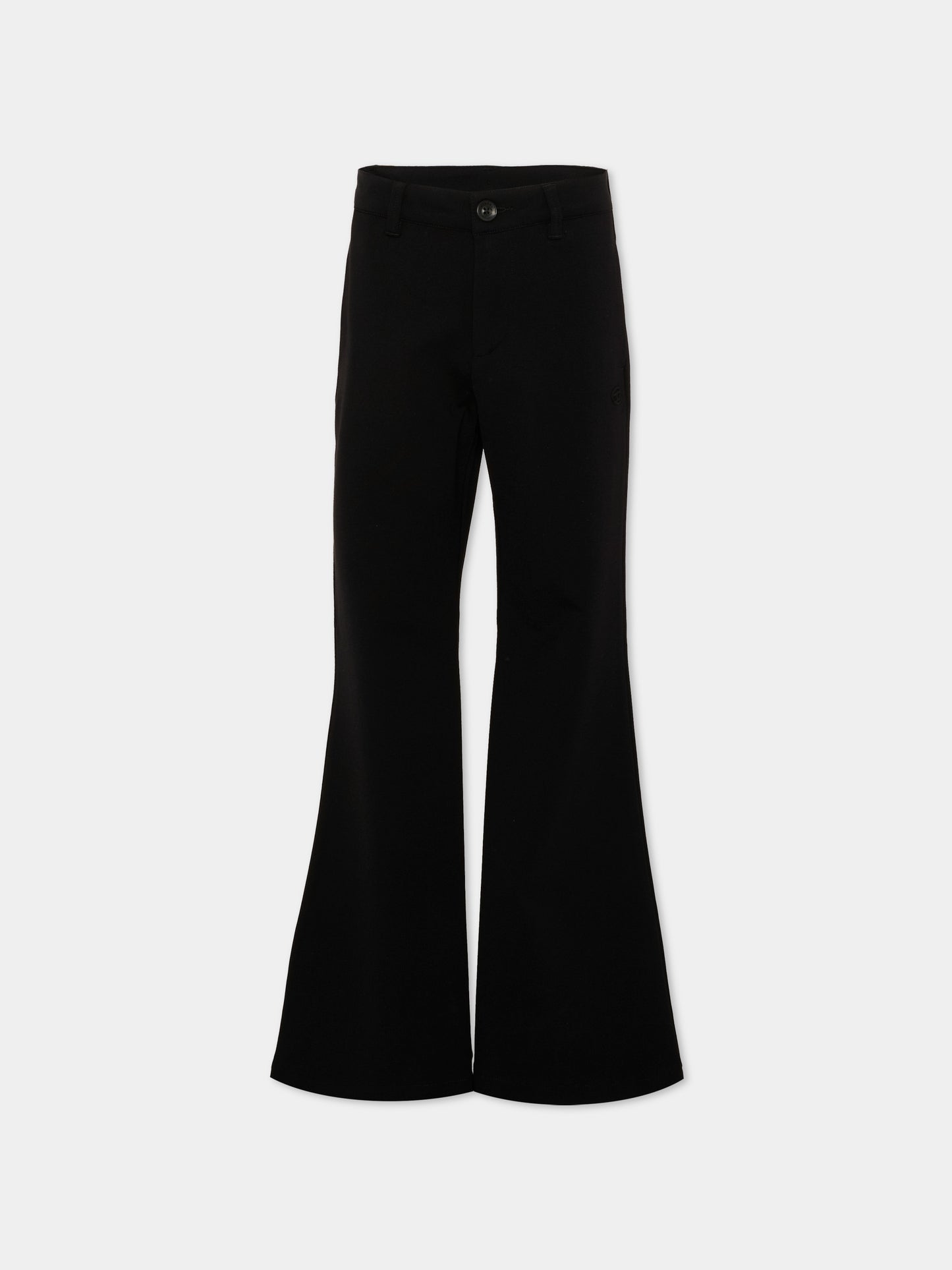 Pantalone nero per bambina con logo,Diesel,J02904 KYATE K900