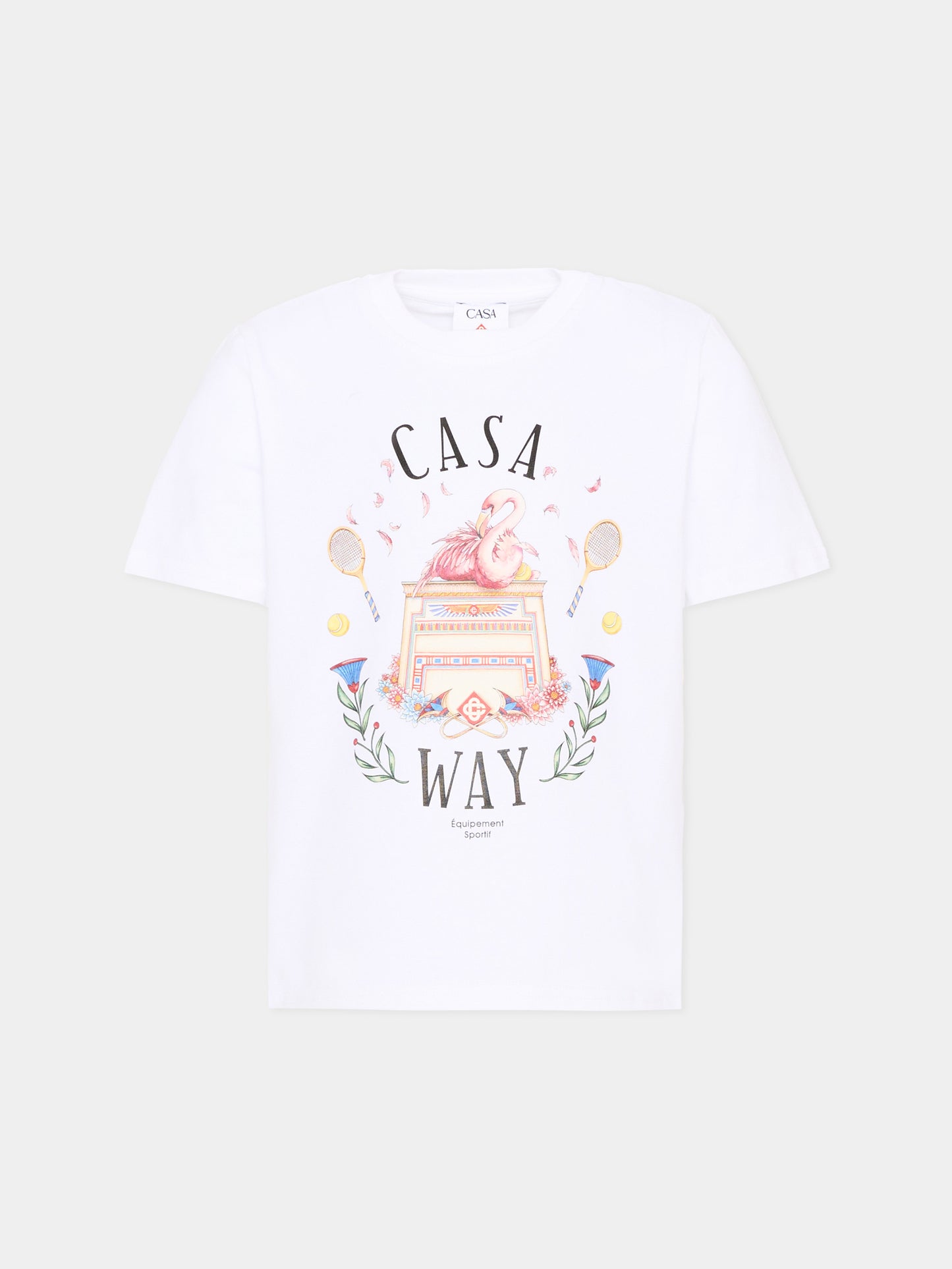 T-Shirt bianca Casa Way per bambini