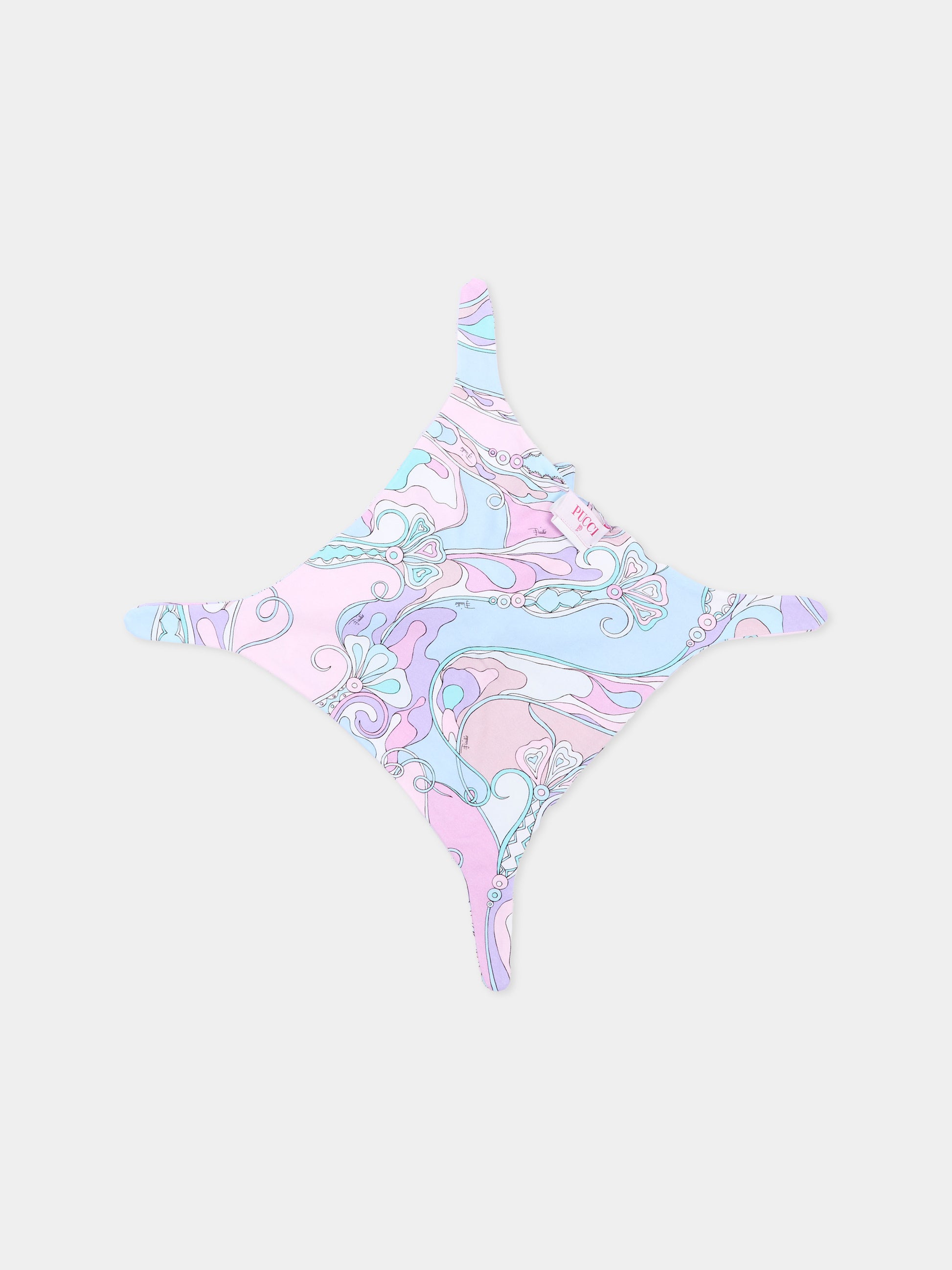 Set tutina multicolor per neonata,Emilio Pucci Junior,PZB010 Z3344 51SCE