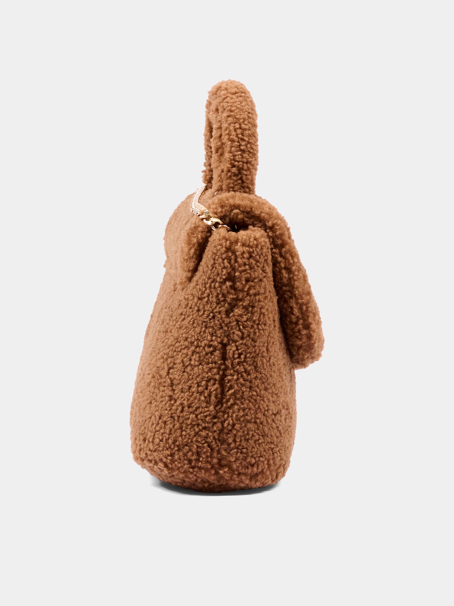 Borsa marrone per bambina teddy,Stella Mccartney Kids,TZ0A48 Z3237 307