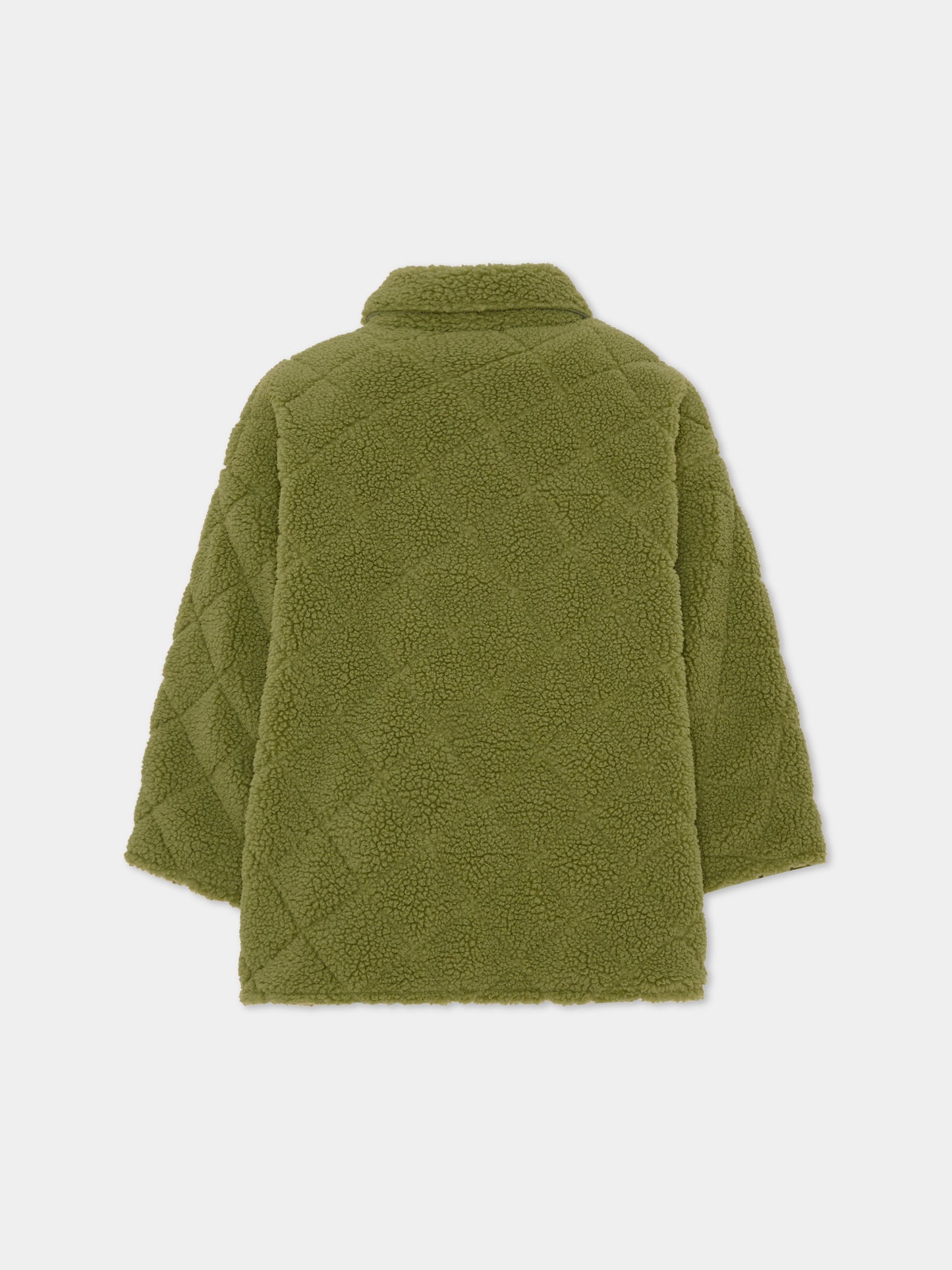 Ecopelliccia verde per bambino,Stella Mccartney Kids,TZ2B37 Z4079 70G