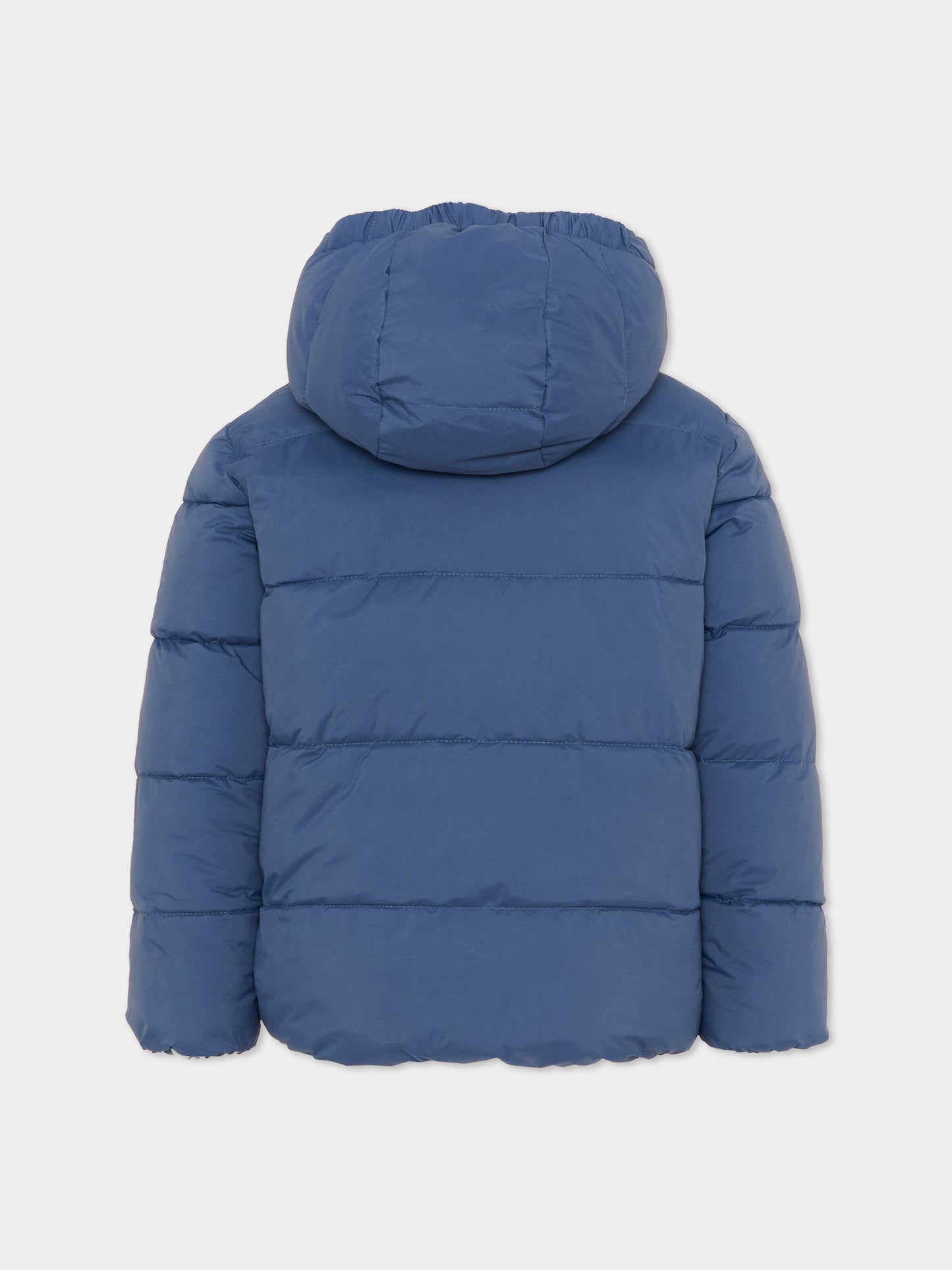 Piumino blu per bambino reversibile,Stella Mccartney Kids,TZ2H57 Z3956 737MC