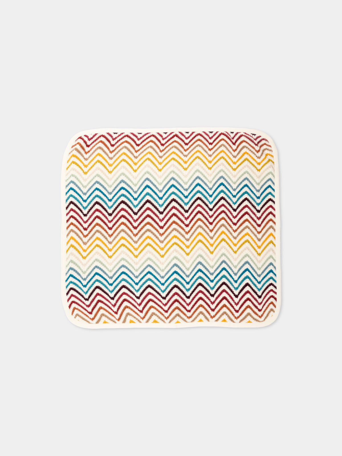 Coperta multicolor per neonati con motivo zigzag,Missoni,MZ0330 X0224 105MC