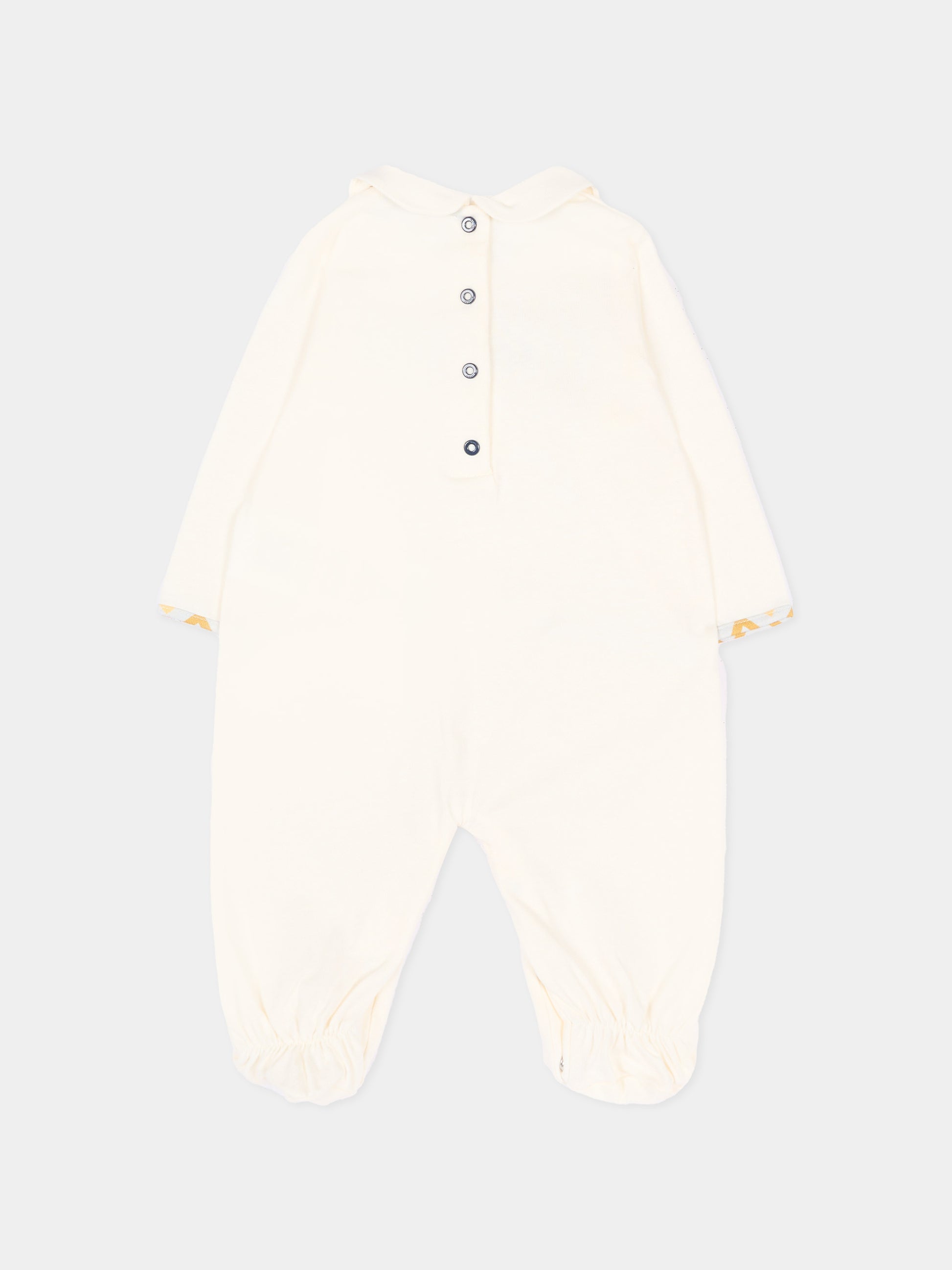 Set tutina avorio per neonato con chevron,Missoni,MZB300 Z3672 102