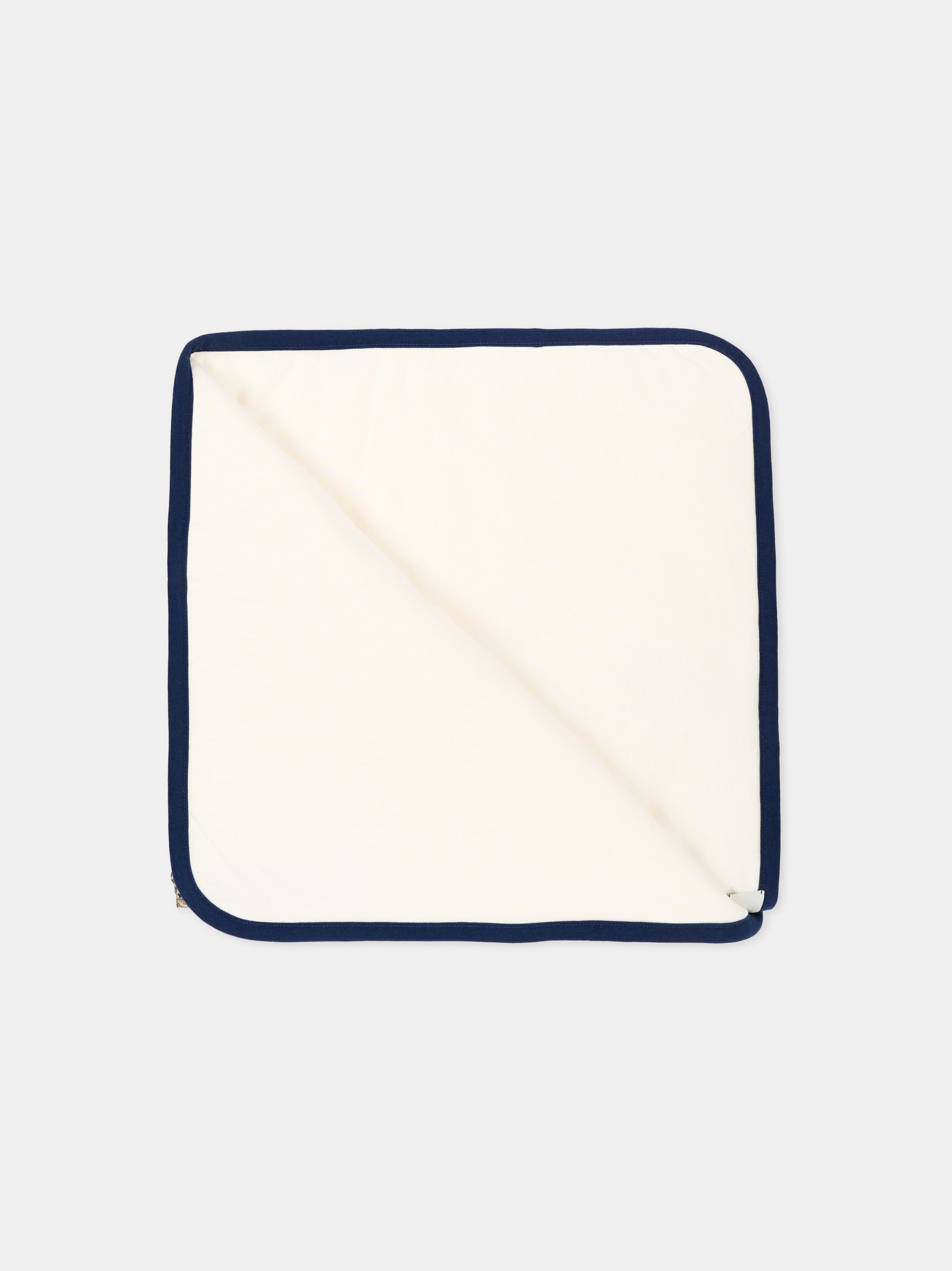 Coperta avorio per neonati con orsetto,Etro,GZ0540 Z3672 102
