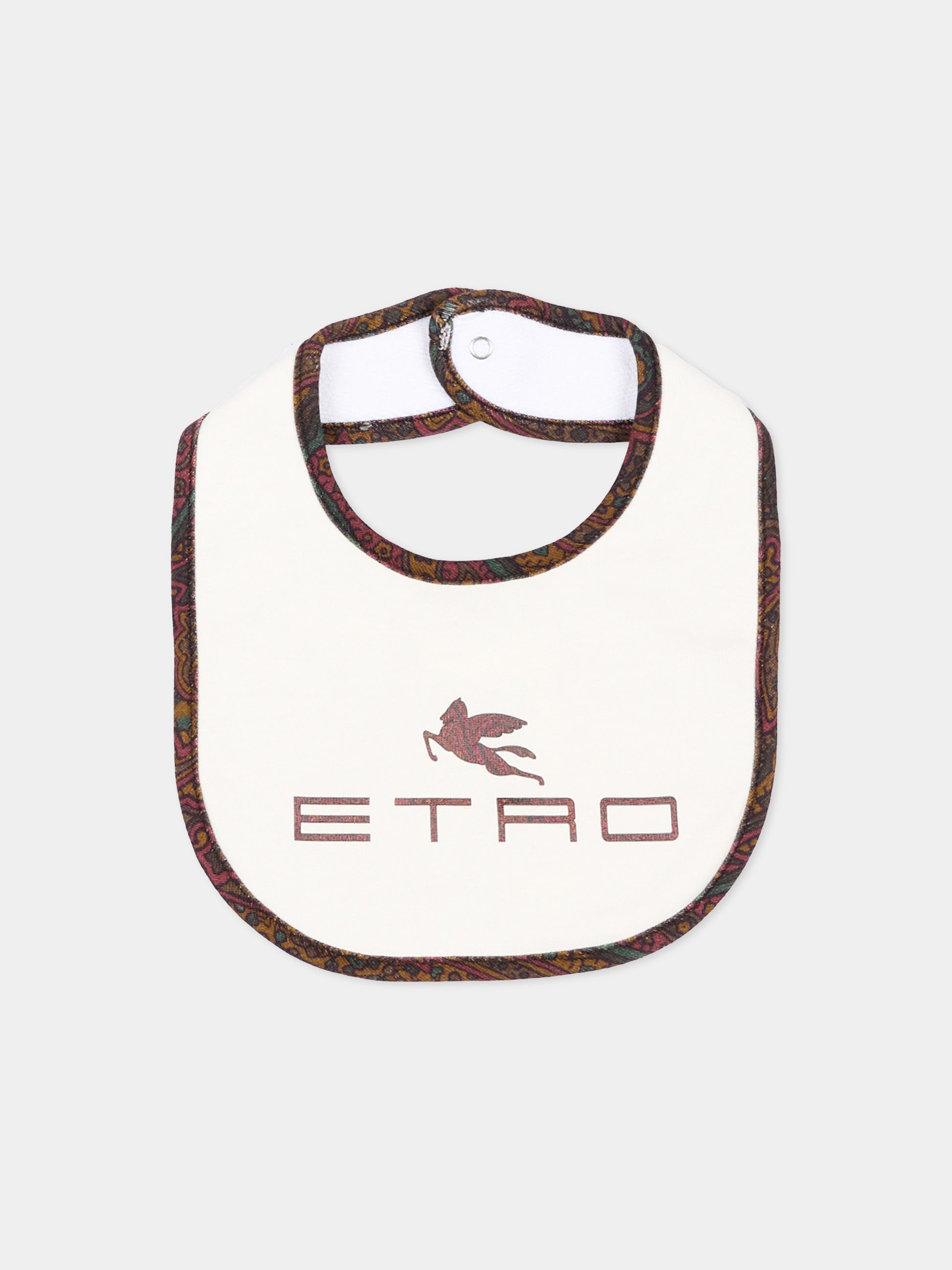 Set tutina avorio per neonati con Pegaso,Etro,GZB550 Z3672 102