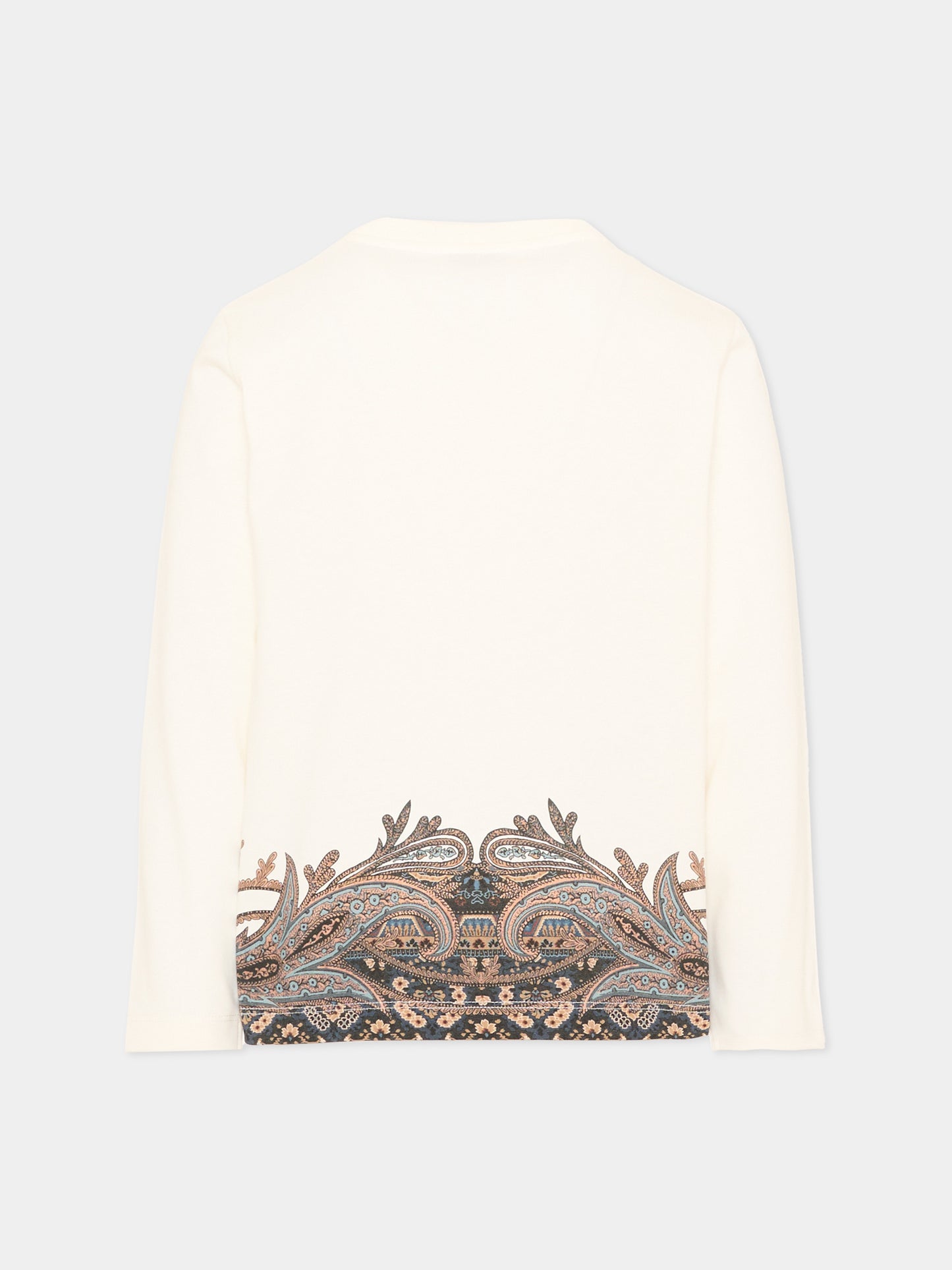T-Shirt avorio Etro per bambino paisley,Etro,GZ8H50 Z3672 102