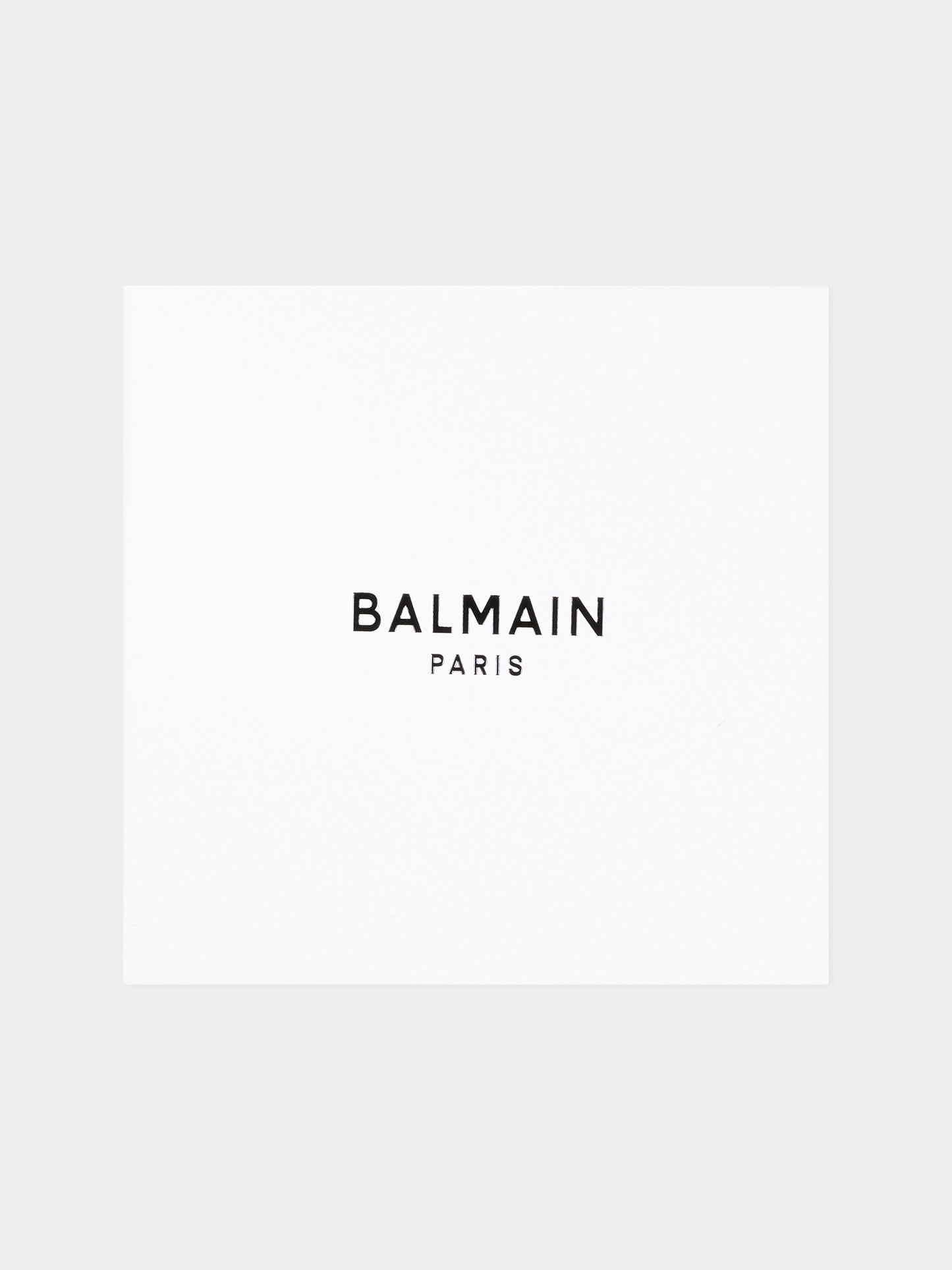 Set tutina avorio per neonata con logo,Balmain Kids,BZB010 Z3672 102RS