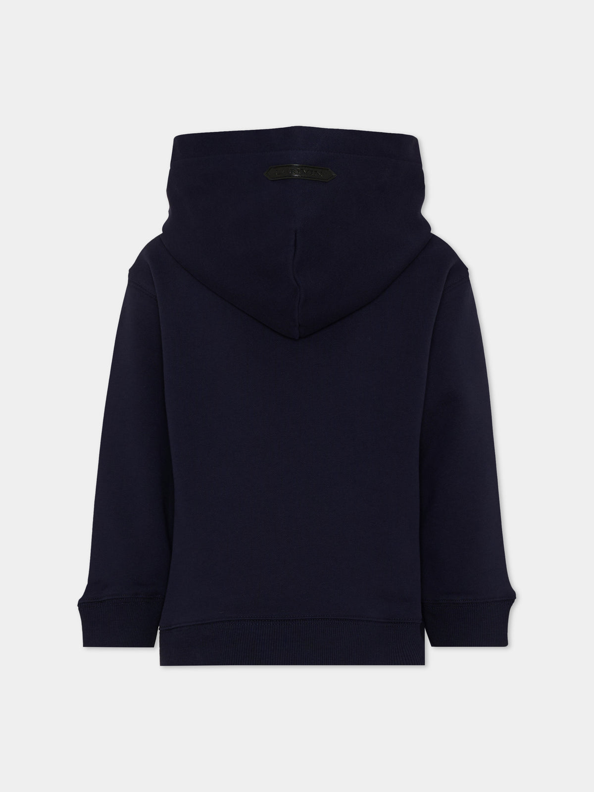 Felpa blu per bambino con logo,Lanvin Petite,N30435 855