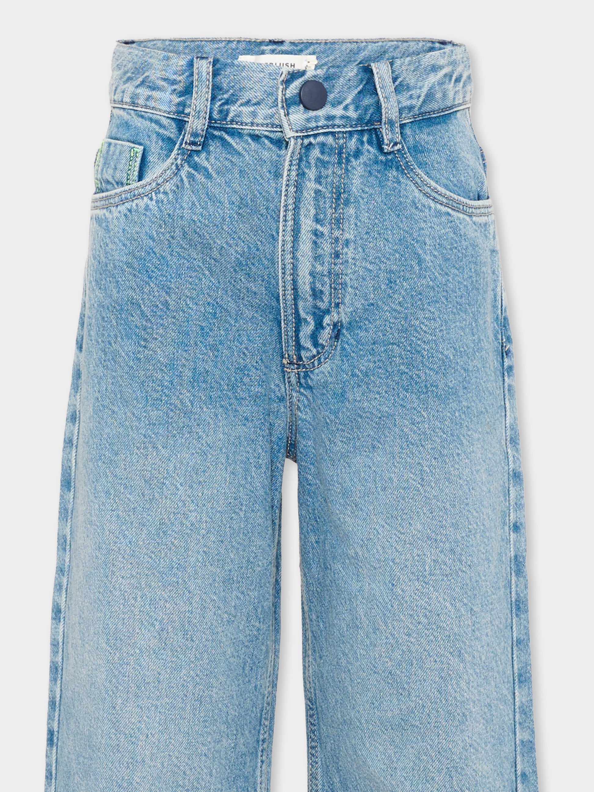 Jeans denim per bambino,Billieblush,U22323 Z18