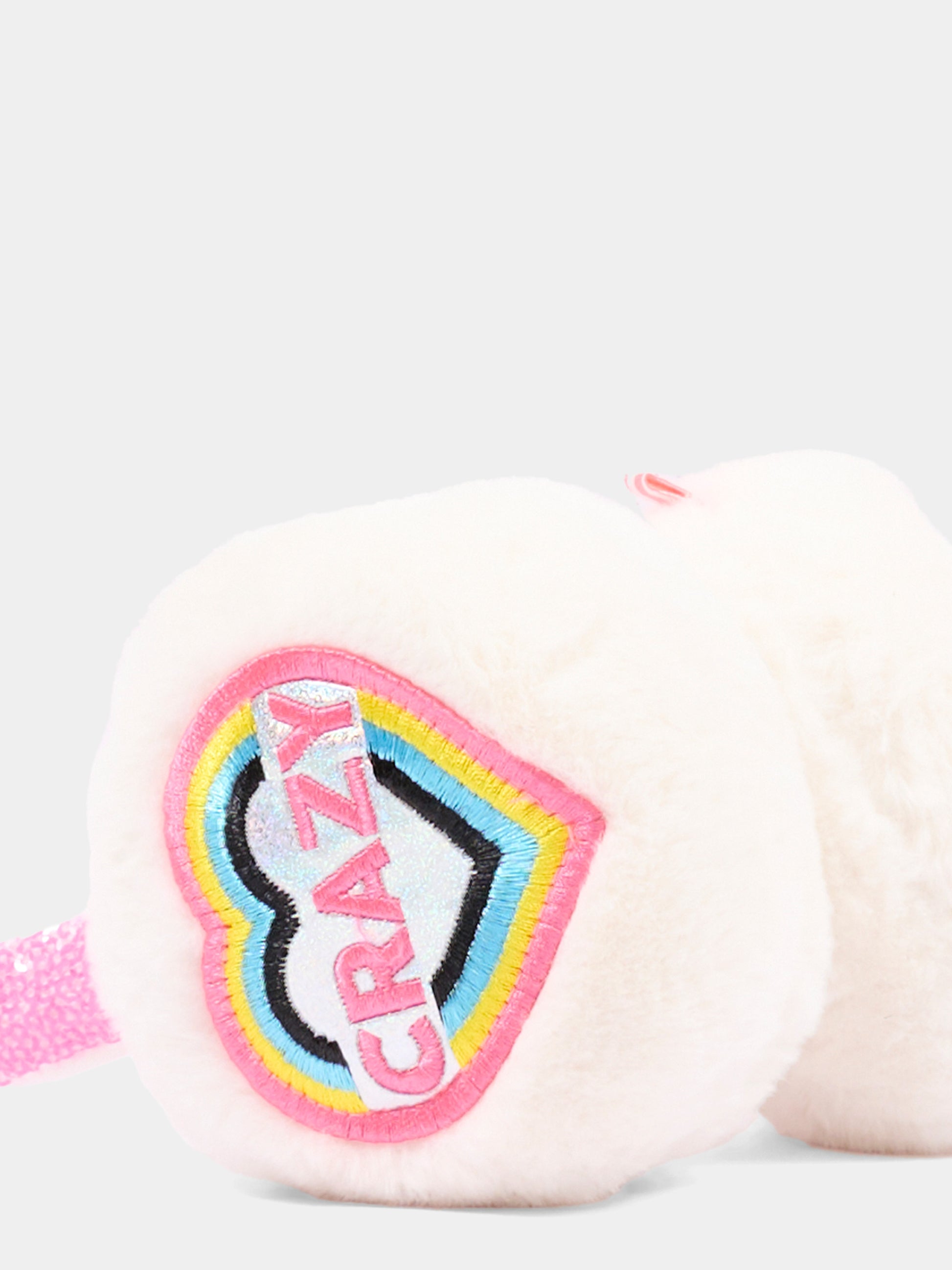 Paraorecchie avorio per bambina con cuore,Billieblush,U22495 121
