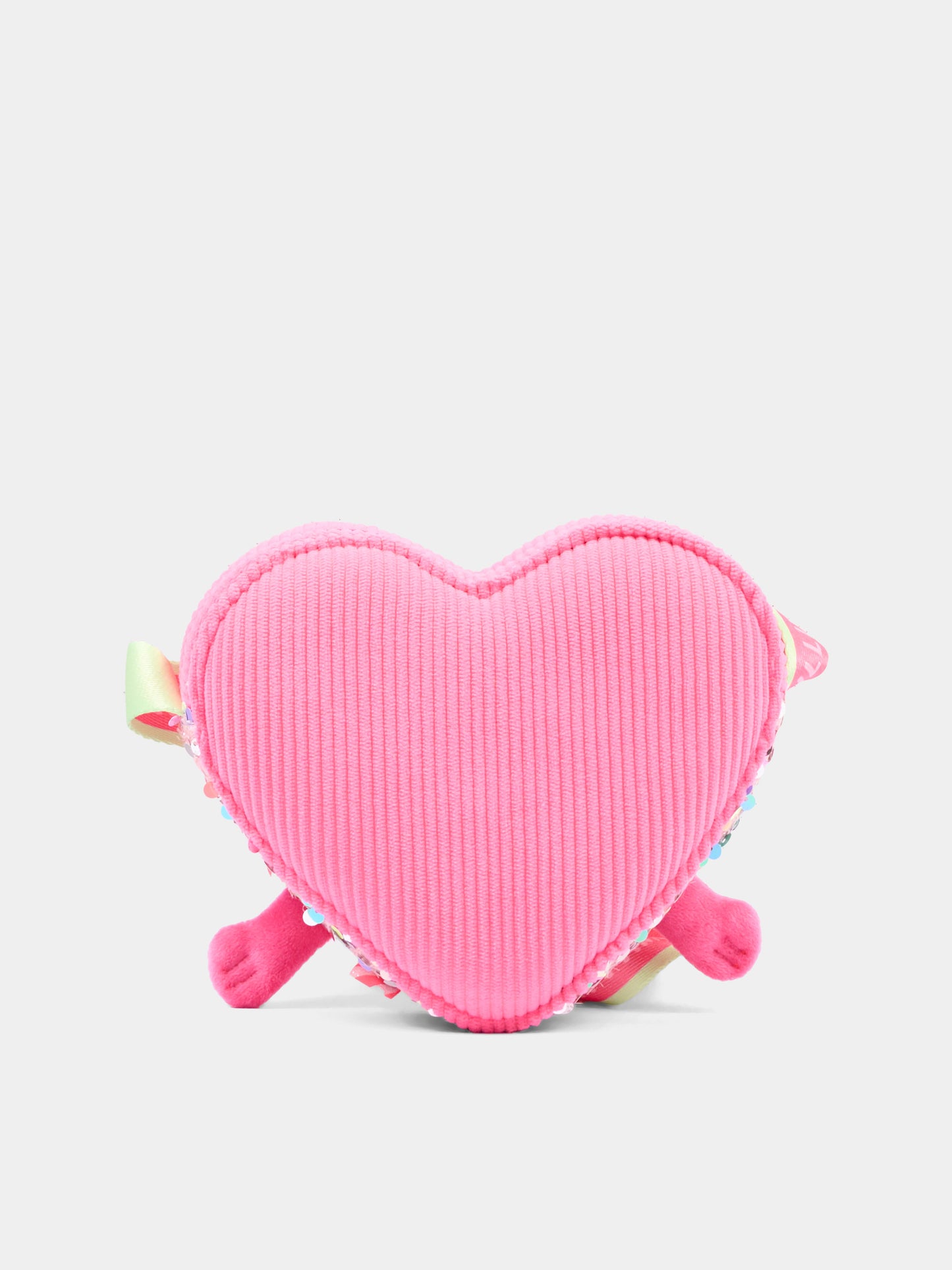 Borsa rosa per bambina a cuore,Billieblush,U22527 47A