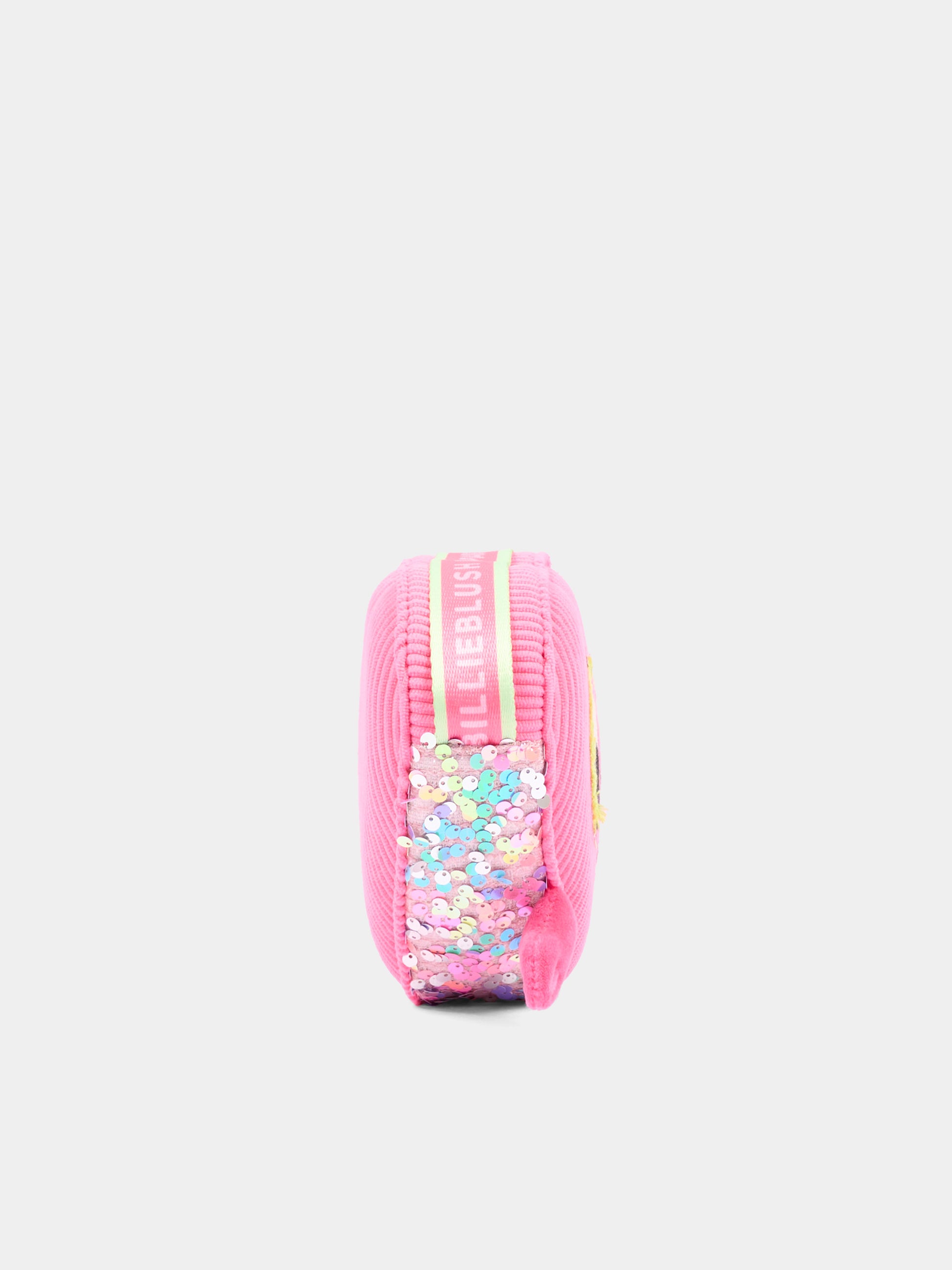 Borsa rosa per bambina a cuore,Billieblush,U22527 47A