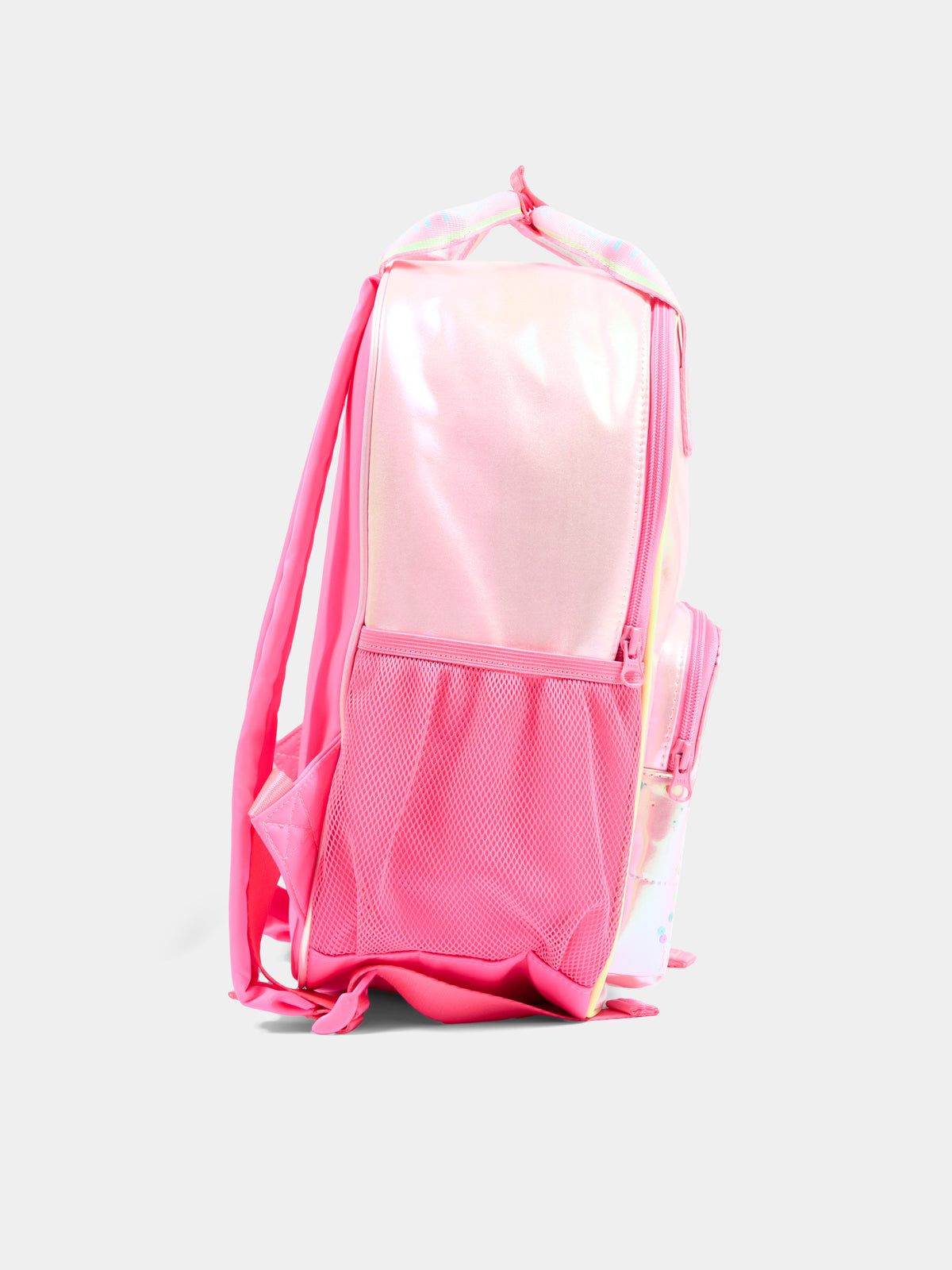 Zaino rosa per bambina con logo,Billieblush,U22538 47A