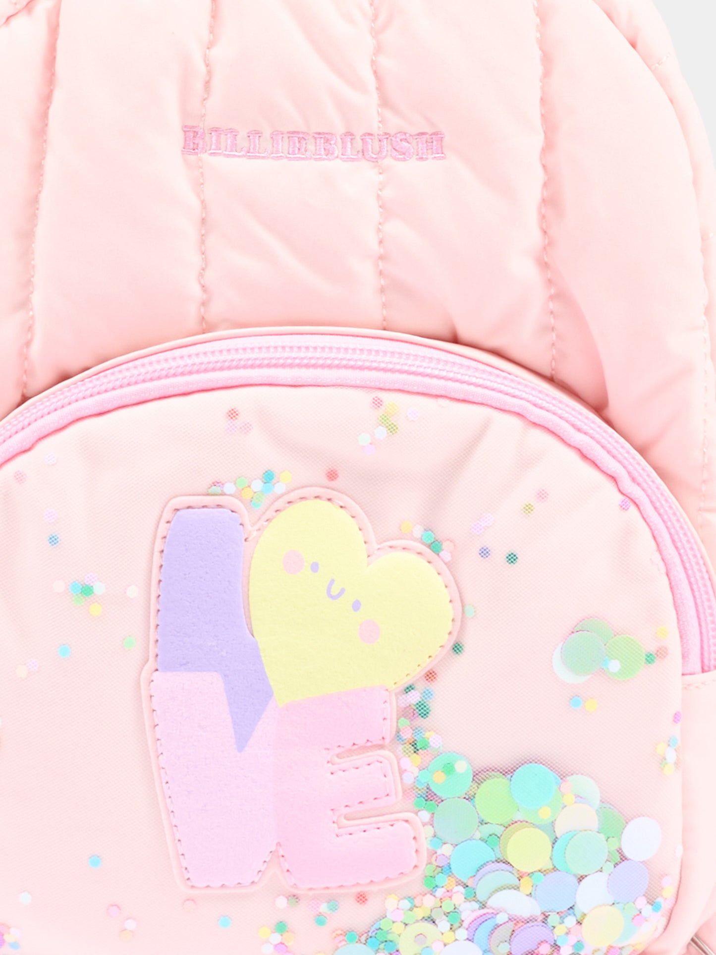 Zaino rosa per neonata con logo,Billieblush,U22545 475